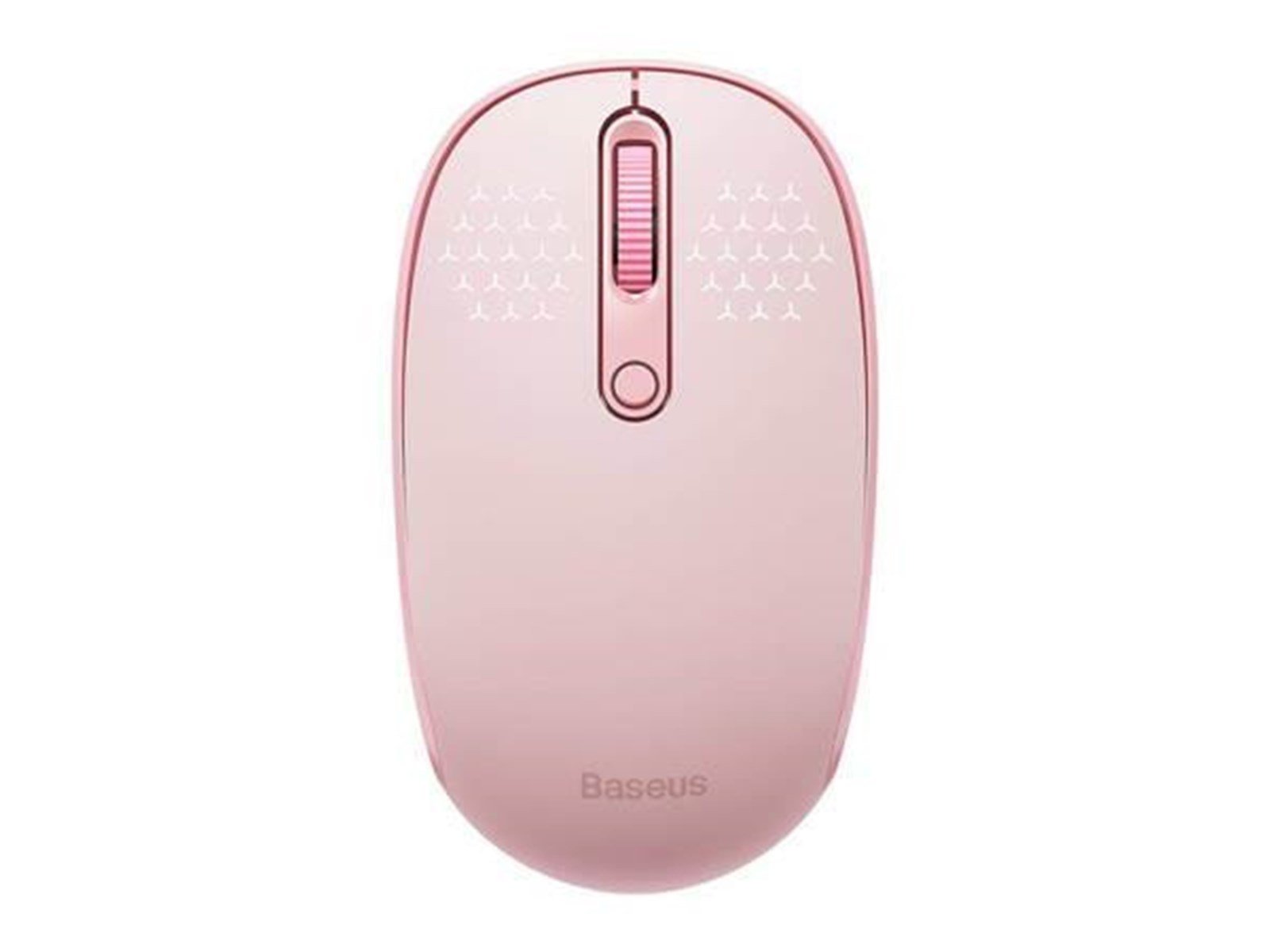 Baseus Wireless mouse F01B Tri-mode 2.4G BT5.0 1600 DPI (pink) - (Pink)