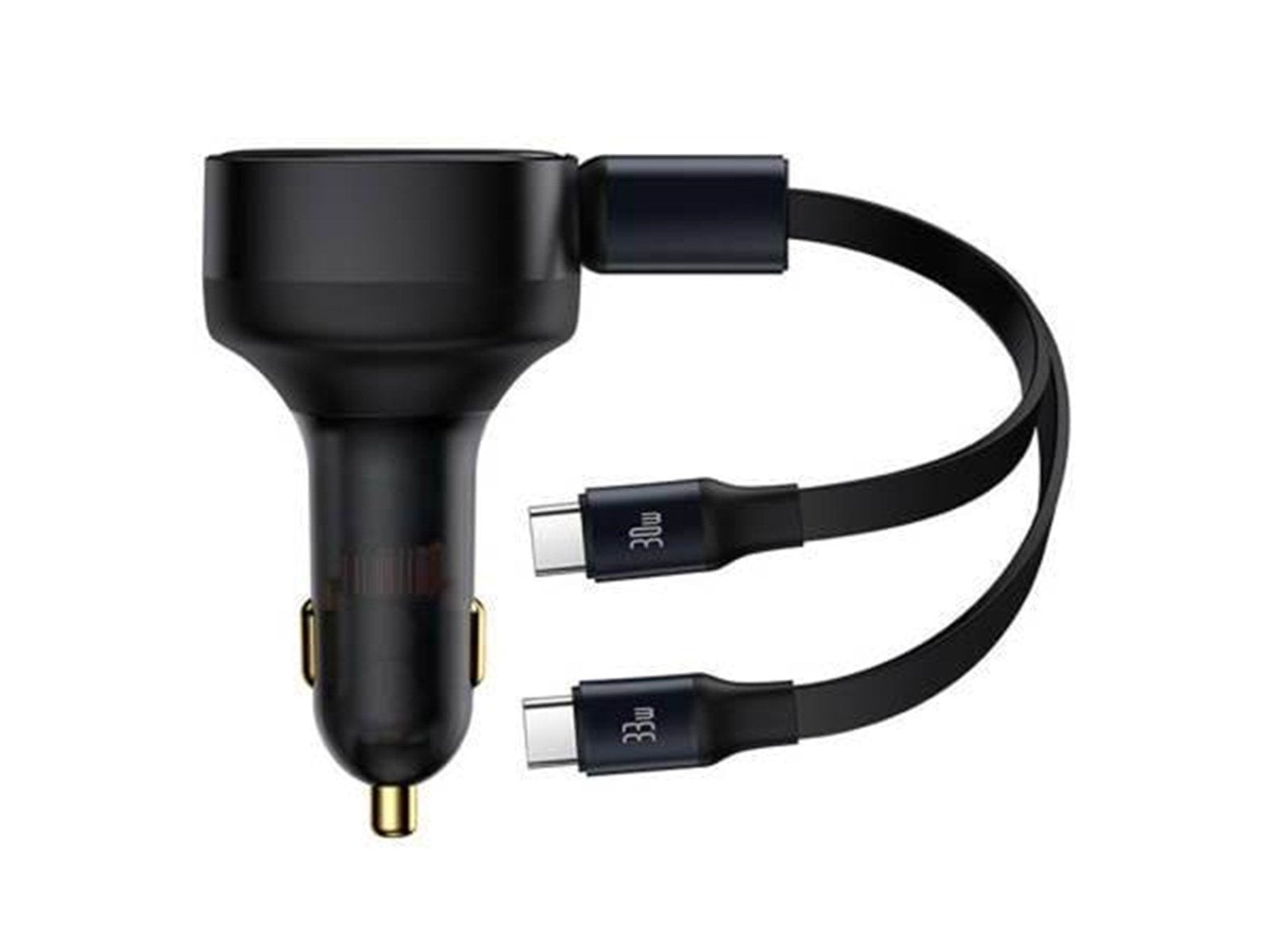 Baseus Car Charger  Enjoyment with cable USB-C 33W (Black)