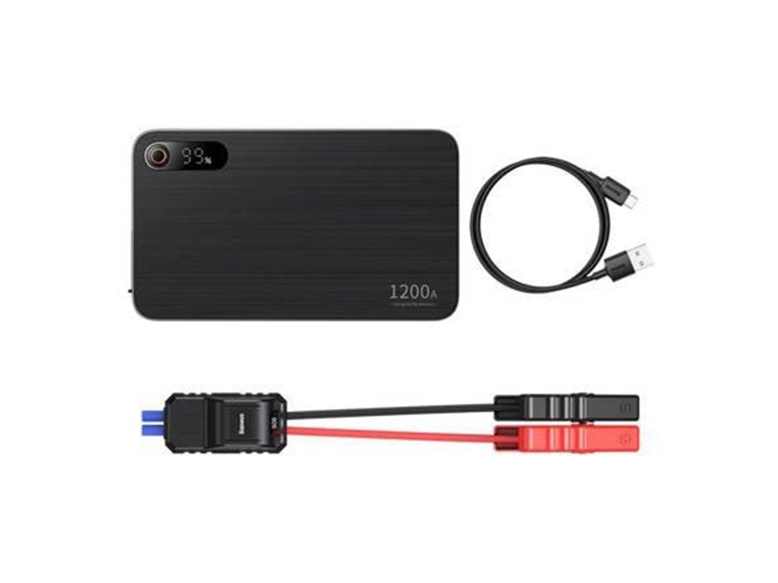 Baseus Car Jump Starter  Black Super Energy Pro+ 1200A