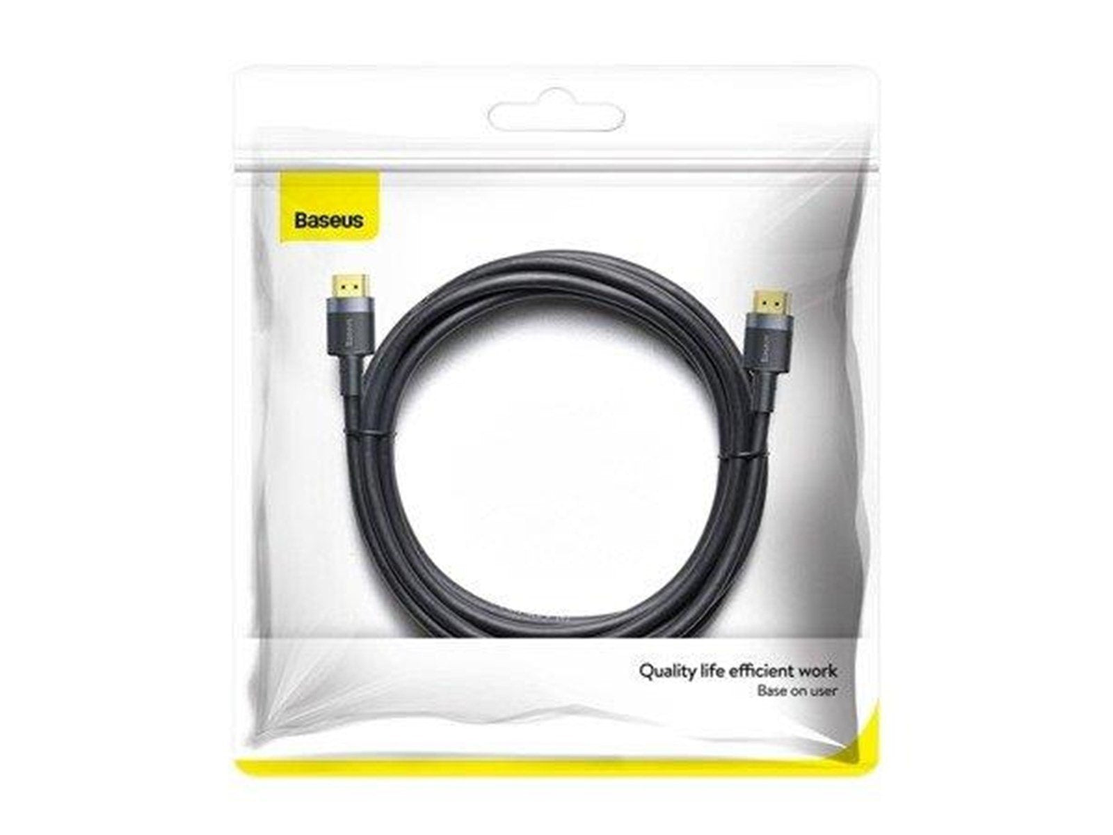 Baseus Cafule 4KHDMI Male To 4KHDMI Male Adapter Cable 3m Black