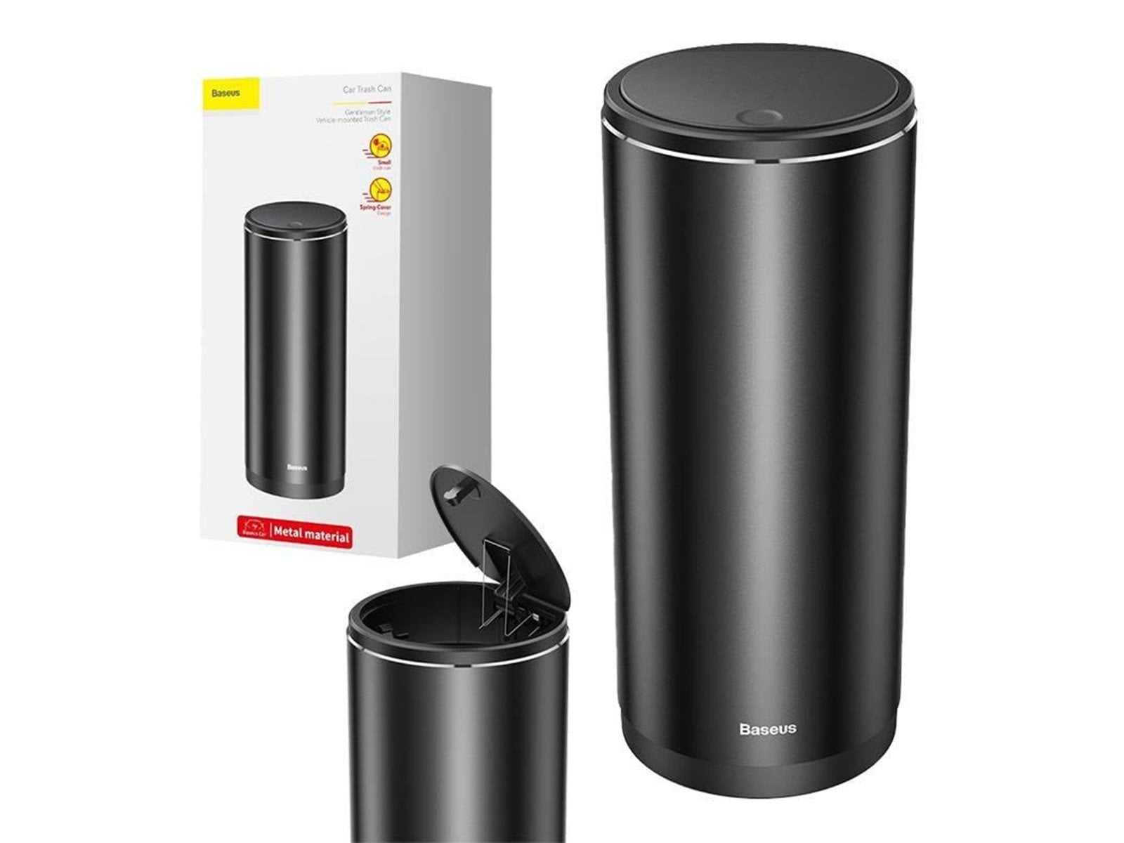 Baseus Gentleman Style Vehicle-mounted Trash Can Black