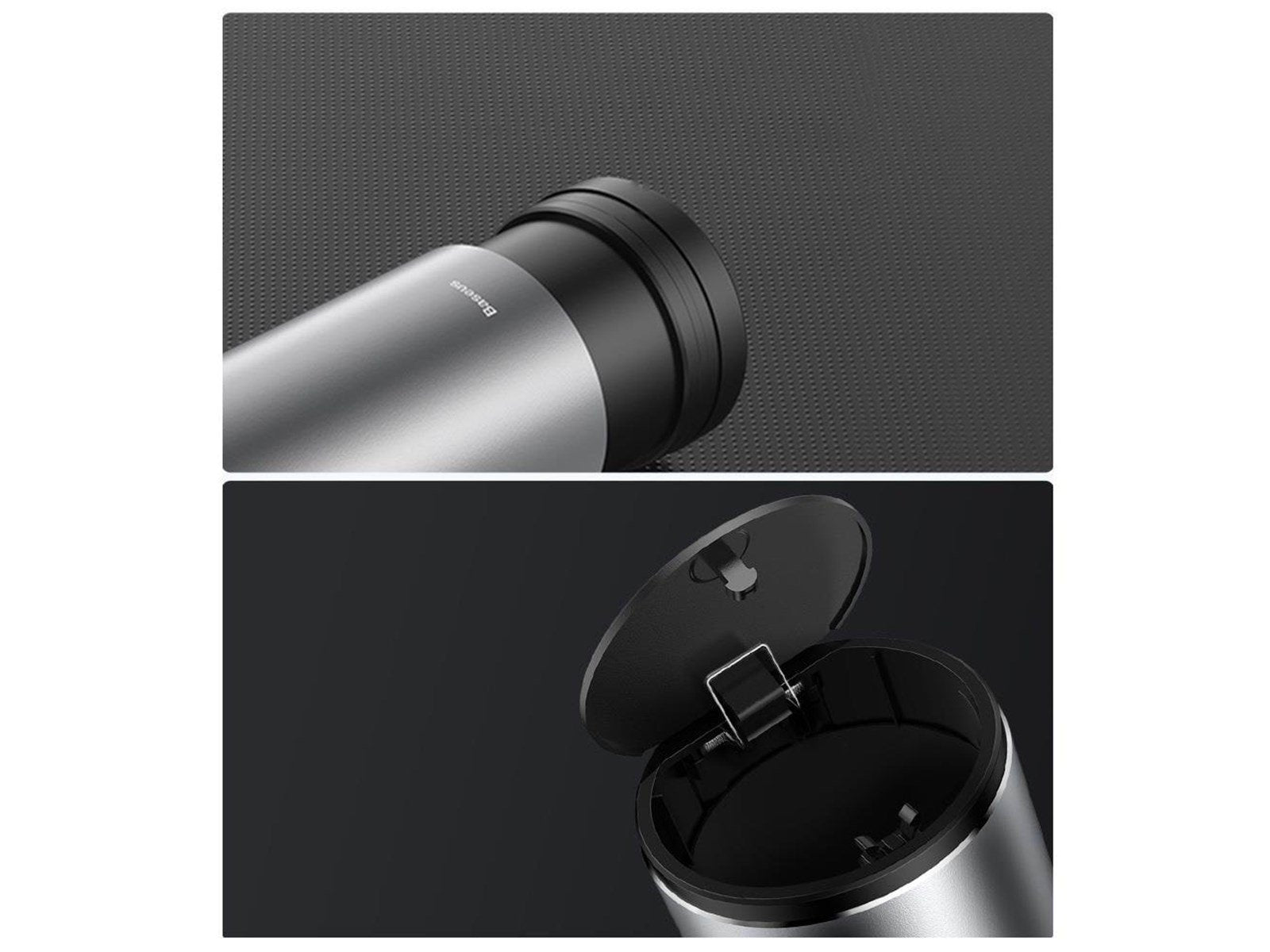 Baseus Gentleman Style Vehicle-mounted Trash Can Black