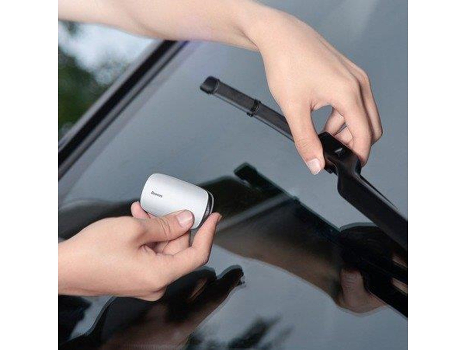 Baseus Rain Wing repairer / sharpener for car wiper Silver