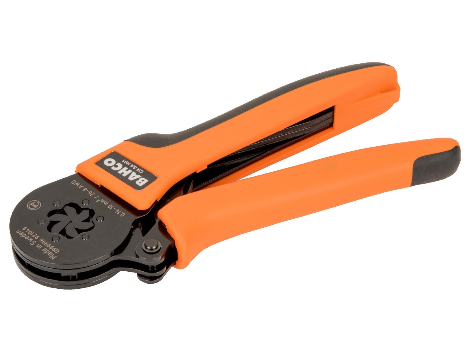 BAHCO Crimping pliers with self-adjusting jaws.