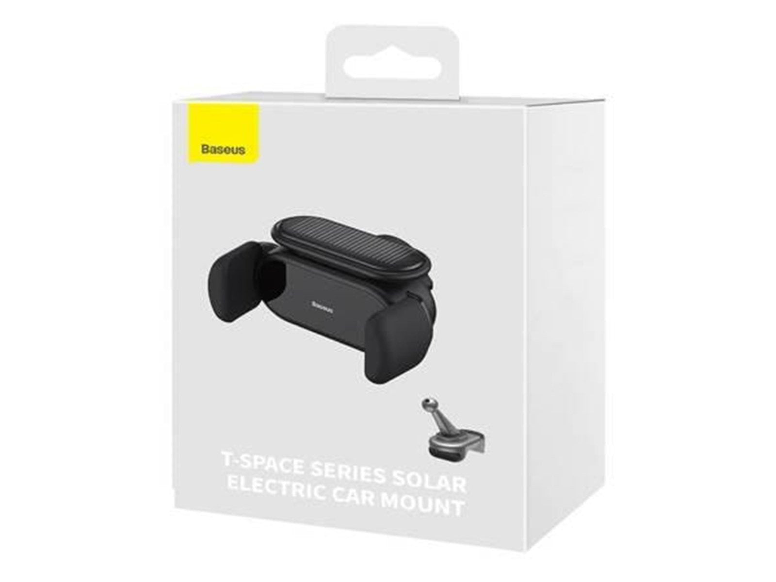 Baseus Solar electric car mount  T-Space (black)