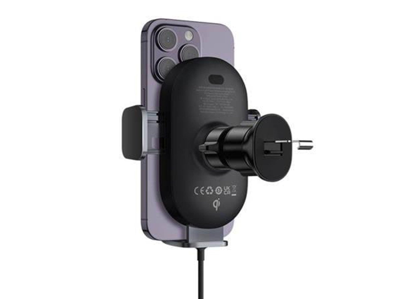 Baseus Car Holder With Inductive Charger LightChaser (Black)