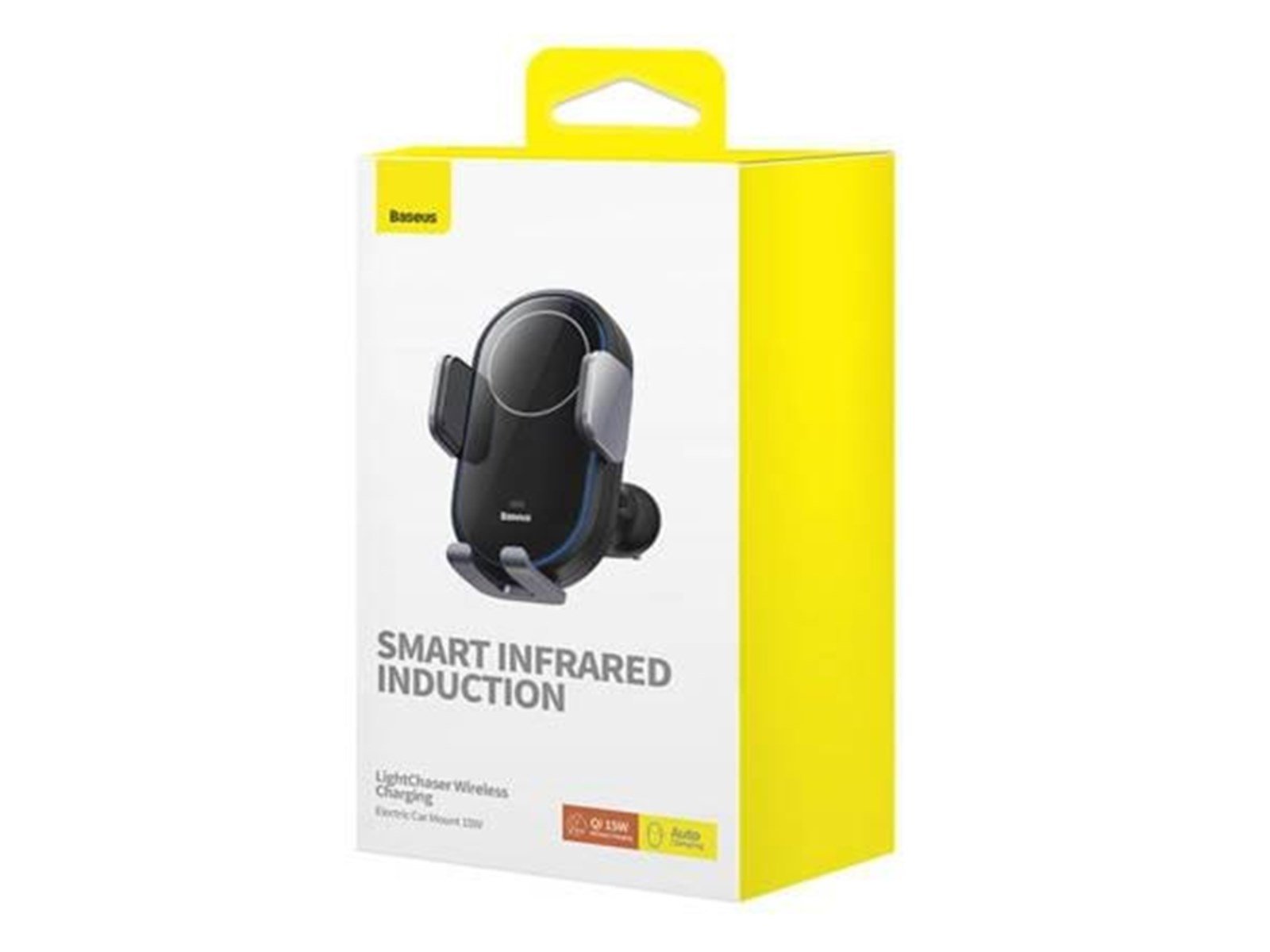 Baseus Car Holder With Inductive Charger LightChaser (Black)