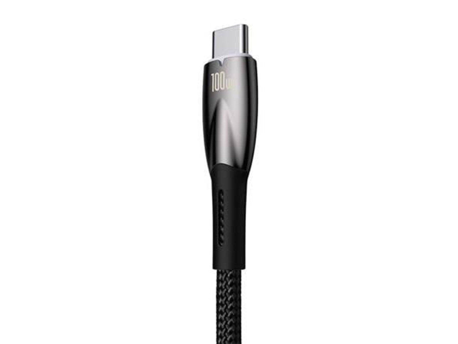 Baseus USB cable for USB-C  Glimmer Series 100W 2m (Black)