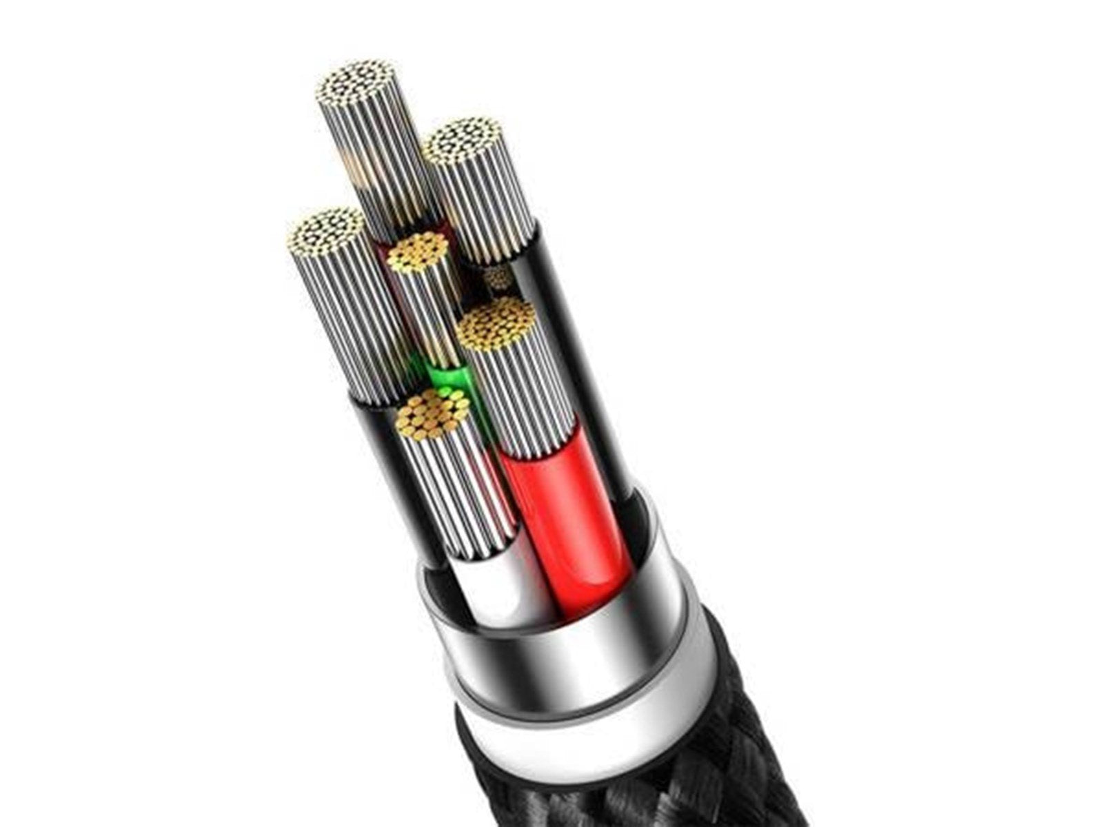 Baseus USB cable for USB-C  Glimmer Series 100W 2m (Black)