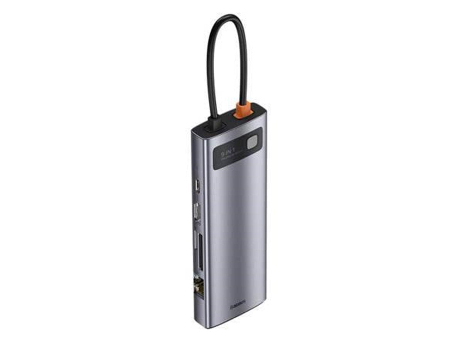 Baseus Hub 9in1 Metal Gleam Series USB-C to 3x USB 3.0 + HDMI + USB-C PD + Ethernet RJ45 + microSD/SD + VGA + HDMI + USB-C PD +
