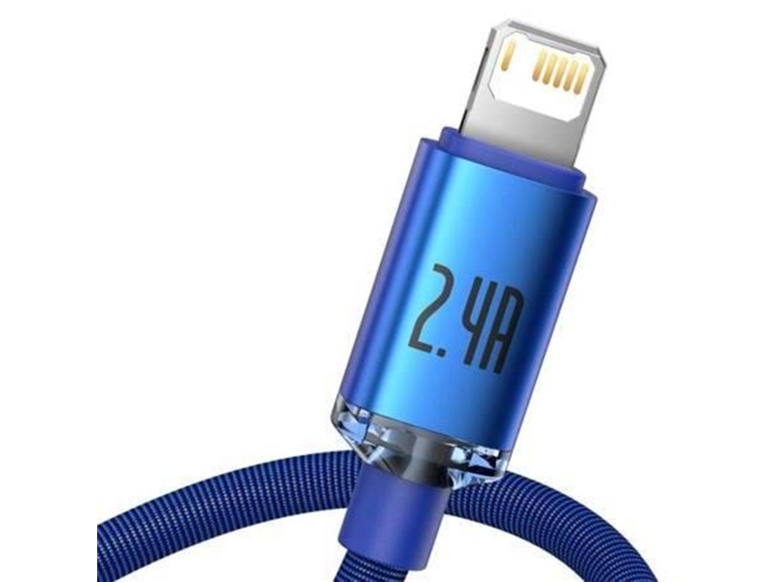 Baseus Crystal Shine cable USB to Lightning 2.4A 2m (blue)