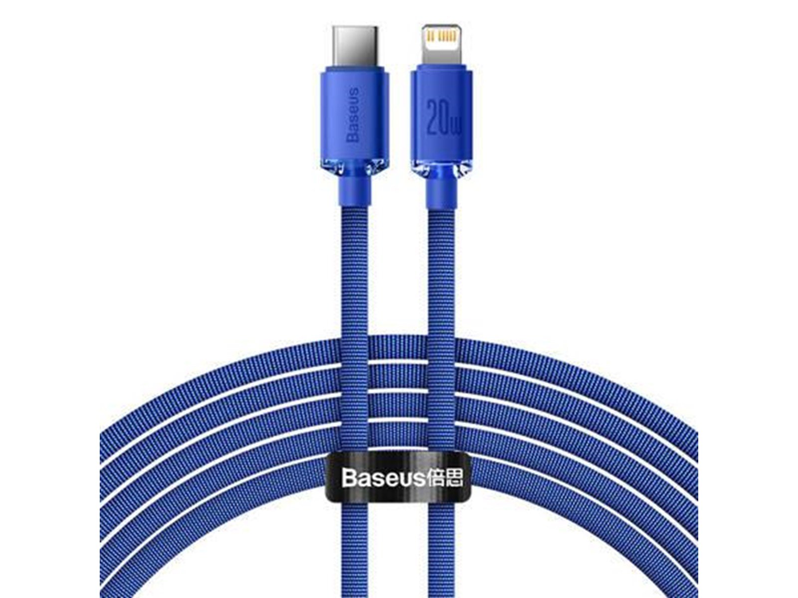 Baseus Crystal Shine cable USB-C to Lightning 20W PD 2m (blue)