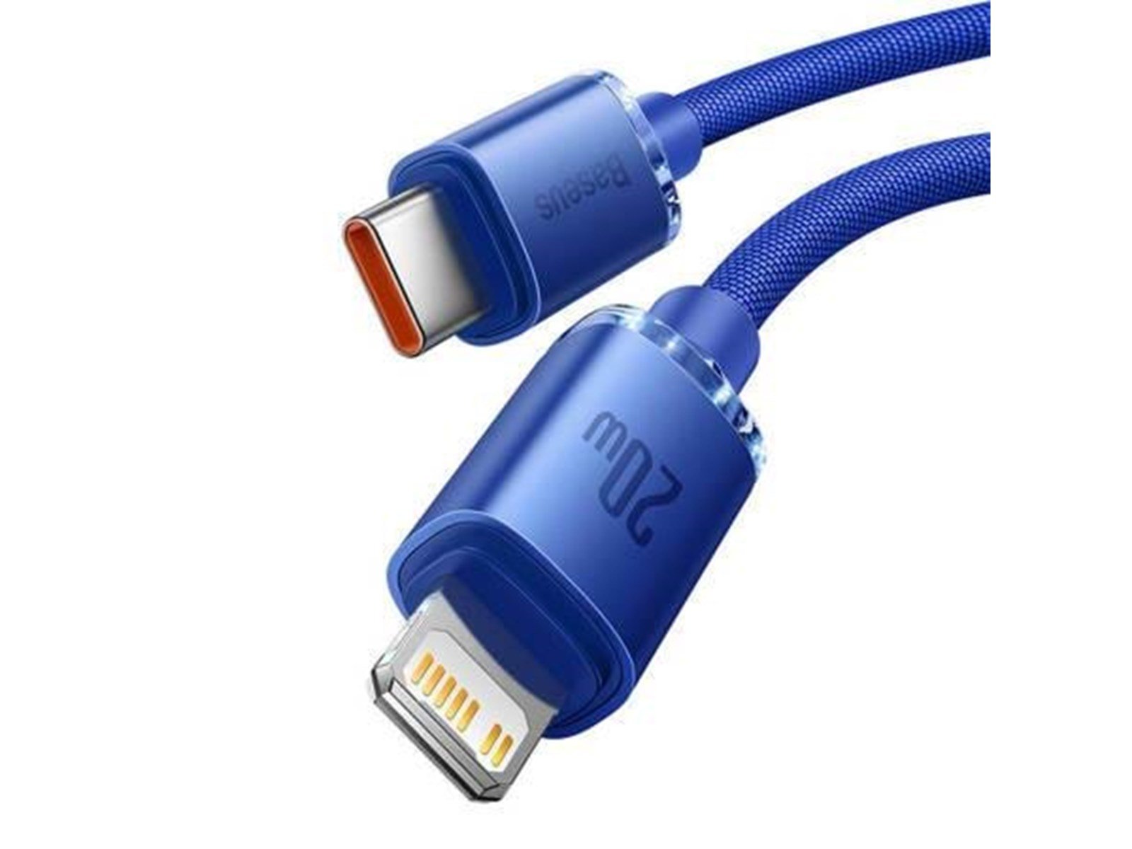 Baseus Crystal Shine cable USB-C to Lightning 20W PD 2m (blue)