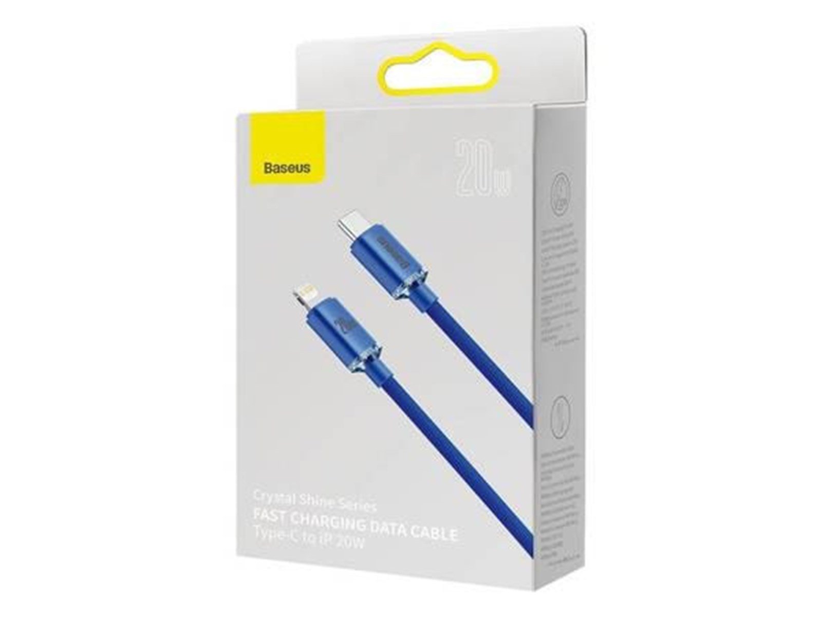 Baseus Crystal Shine cable USB-C to Lightning 20W PD 2m (blue)