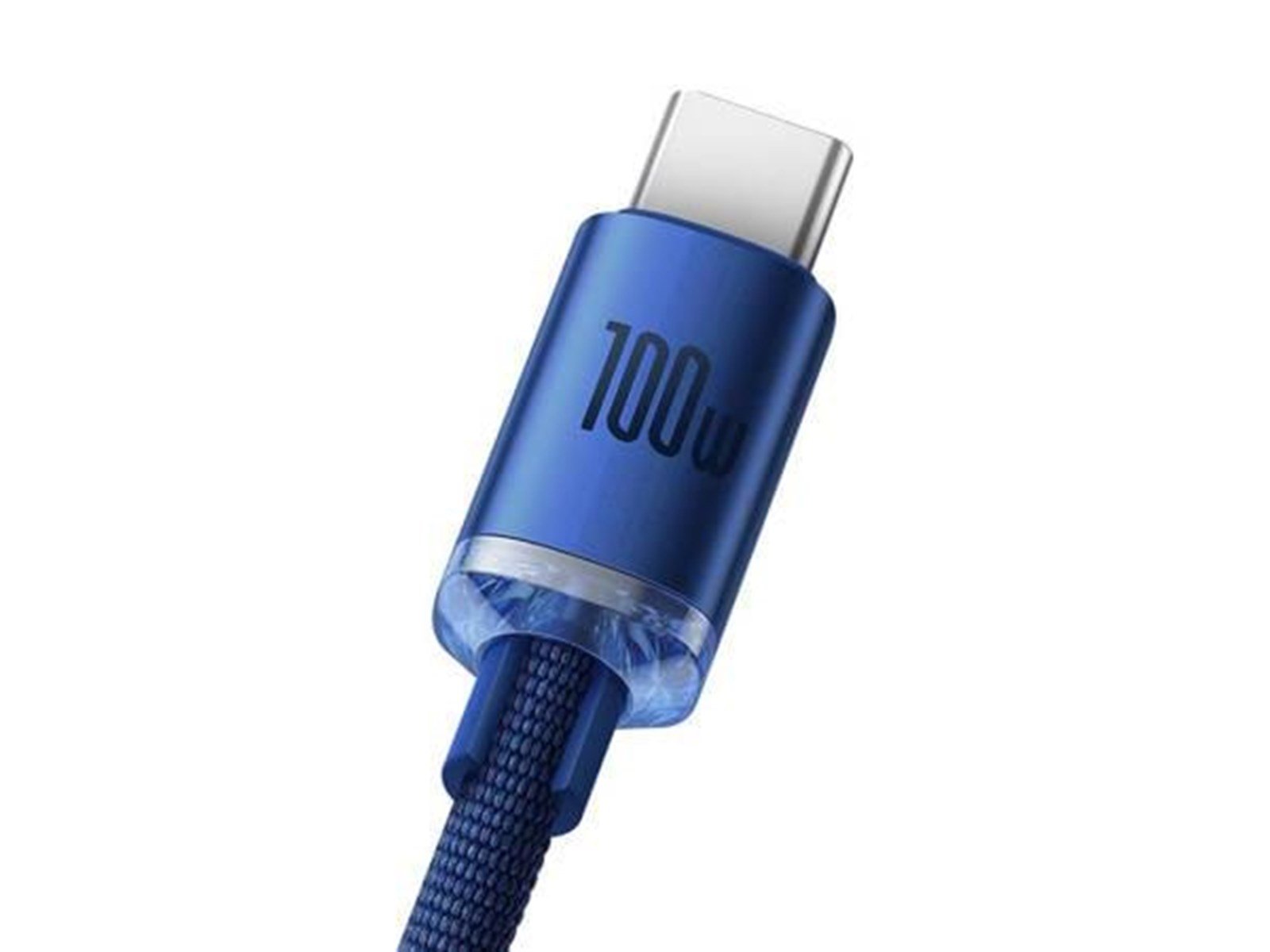 Baseus Crystal Shine cable USB to USB-C 5A100W1.2m (blue)