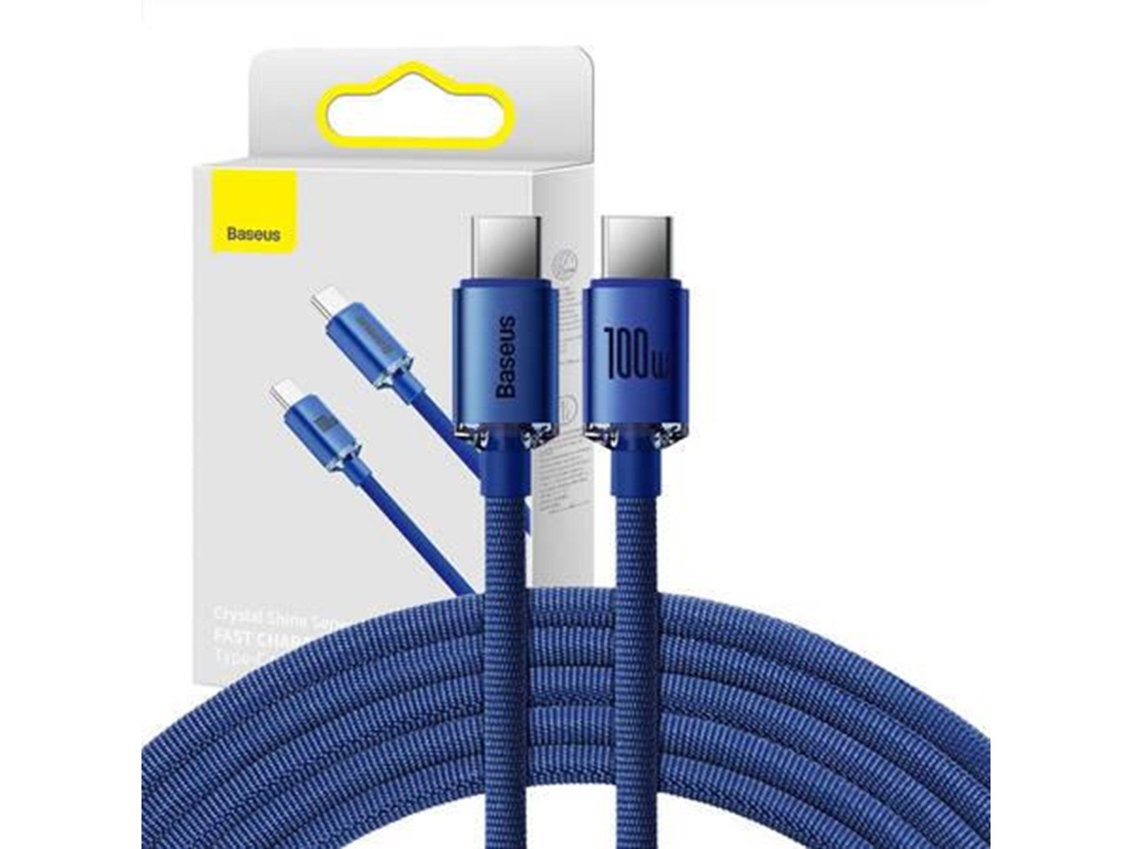 Baseus Crystal Shine cable USB-C to USB-C 100W 1.2m (blue)
