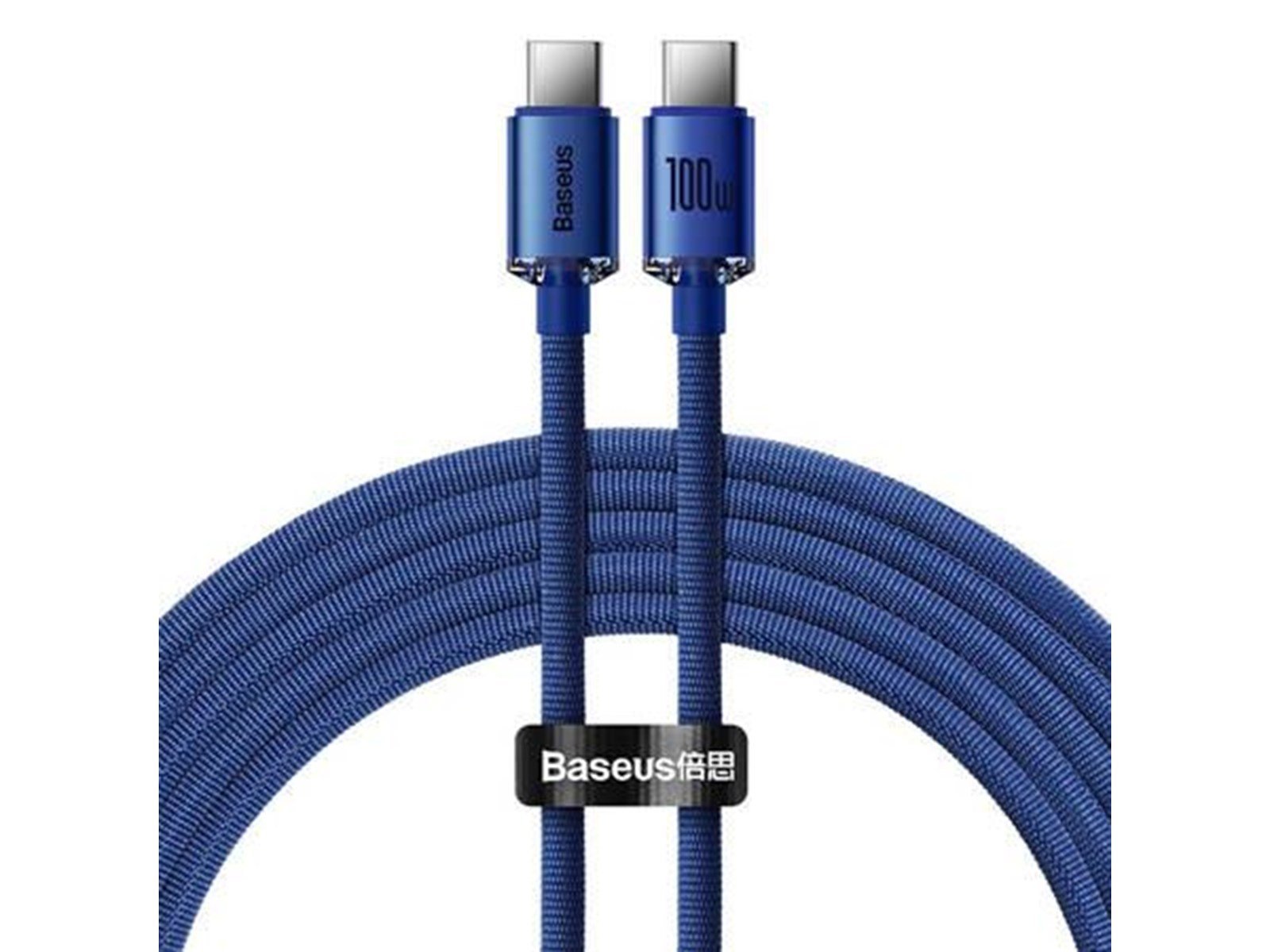 Baseus Crystal Shine cable USB-C to USB-C 100W 1.2m (blue)