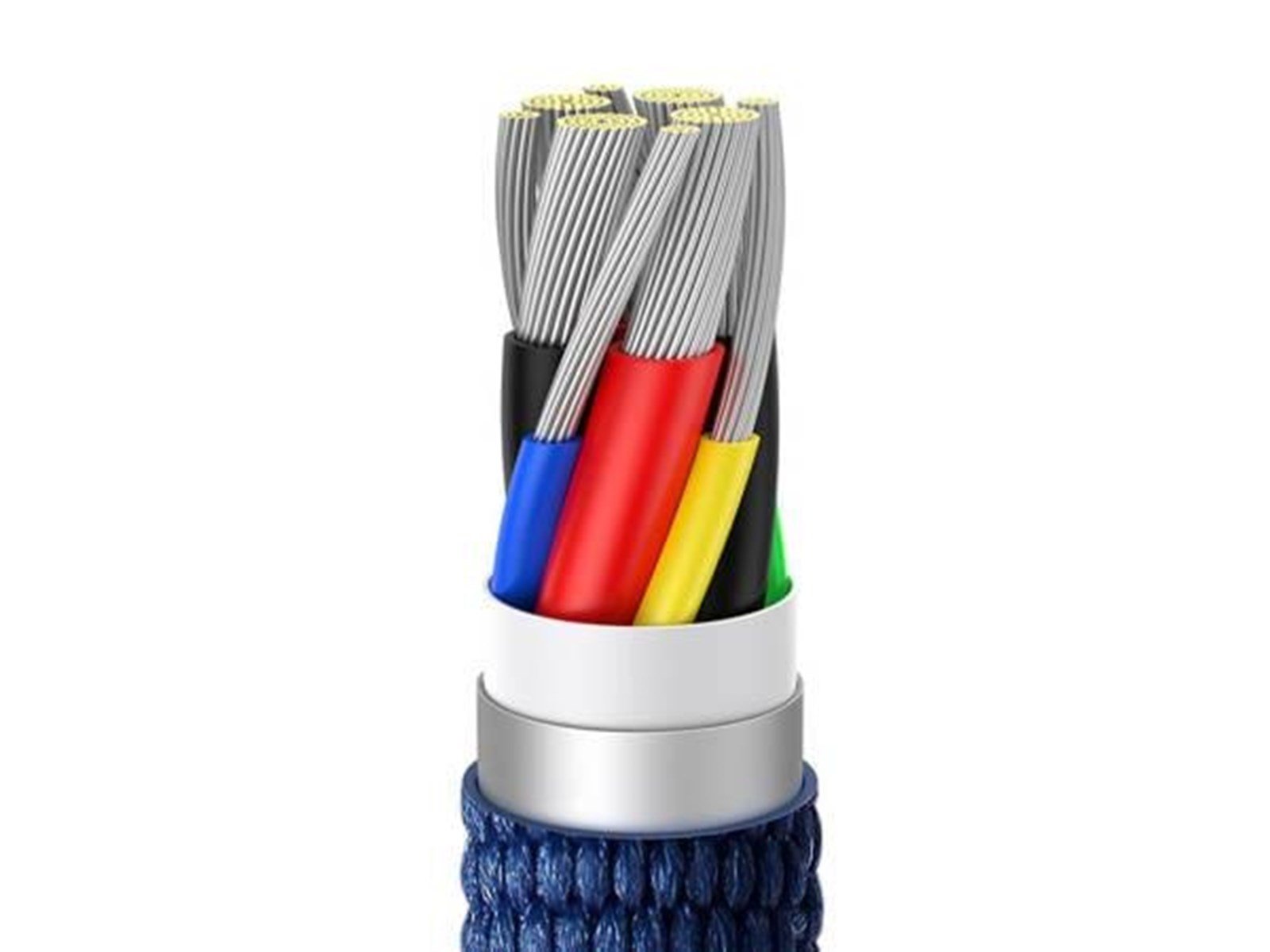 Baseus Crystal Shine cable USB-C to USB-C 100W 1.2m (blue)