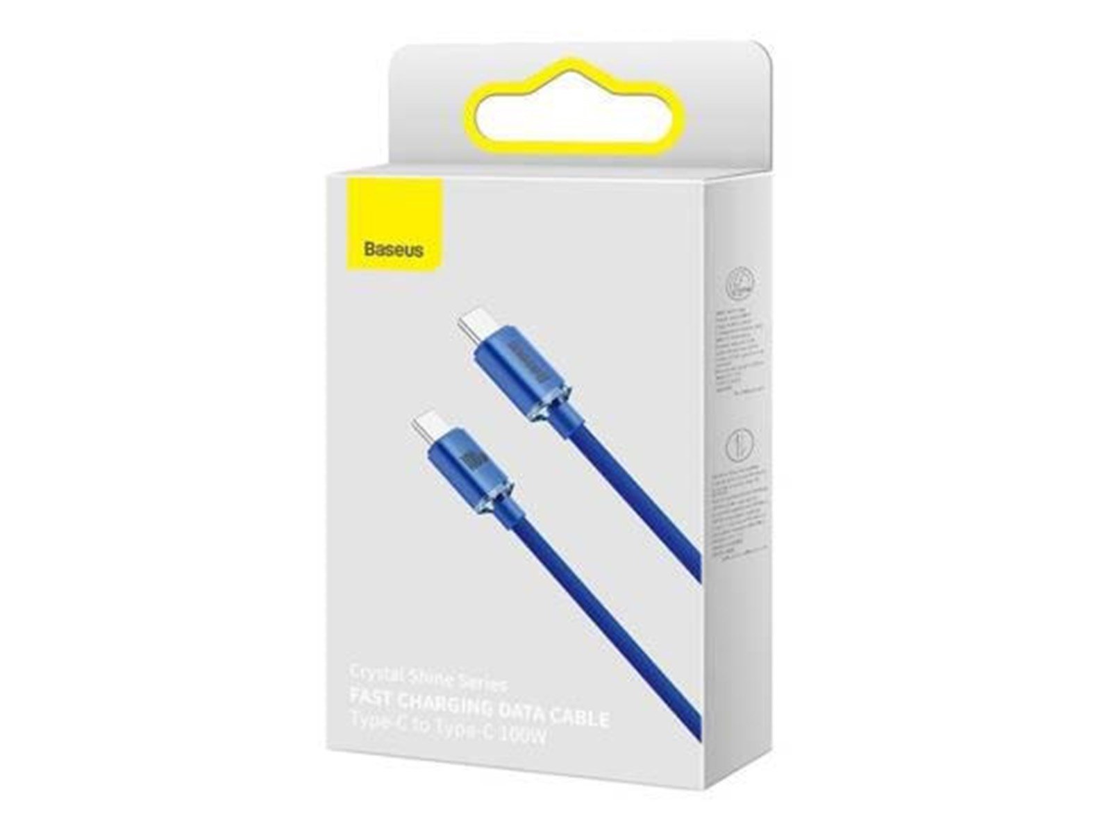Baseus Crystal Shine cable USB-C to USB-C 100W 2m (blue)