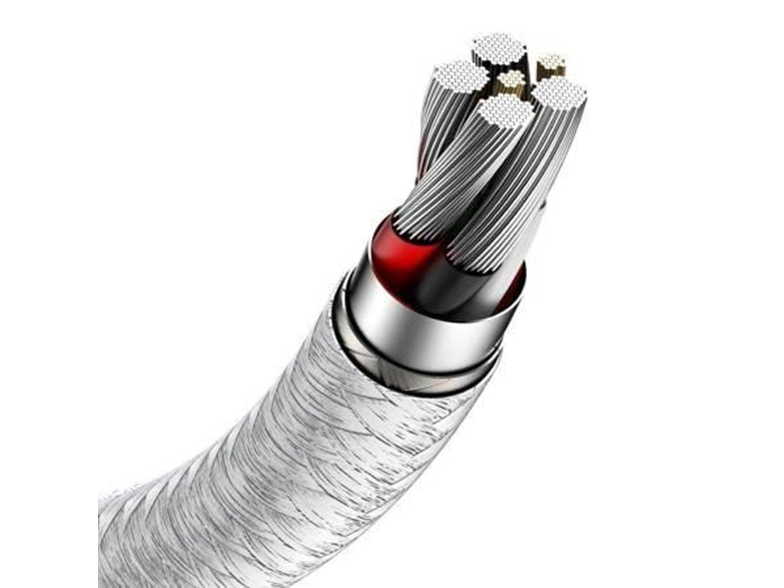 Baseus USB cable for USB-C  Cafule 66W 2m (white)