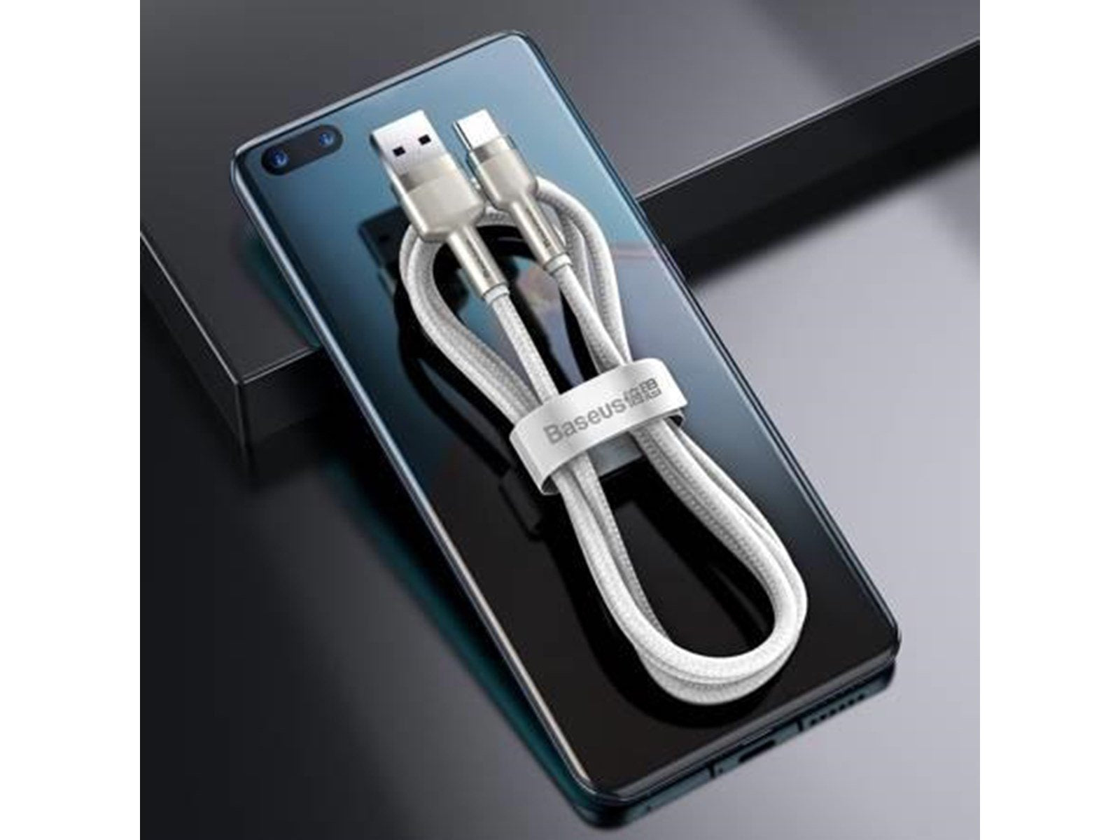 Baseus USB cable for USB-C  Cafule 66W 2m (white)