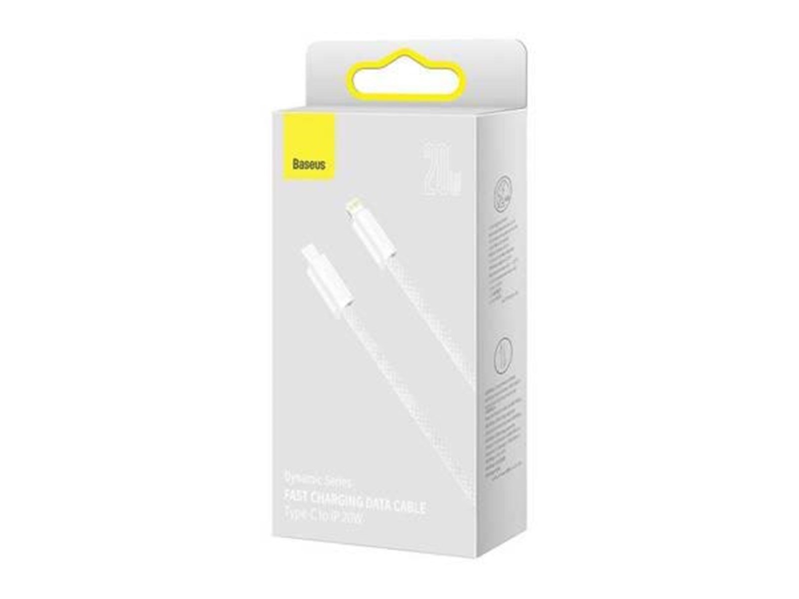 Baseus USB-C cable for Lightning  Dynamic Series 20W 2m (white)