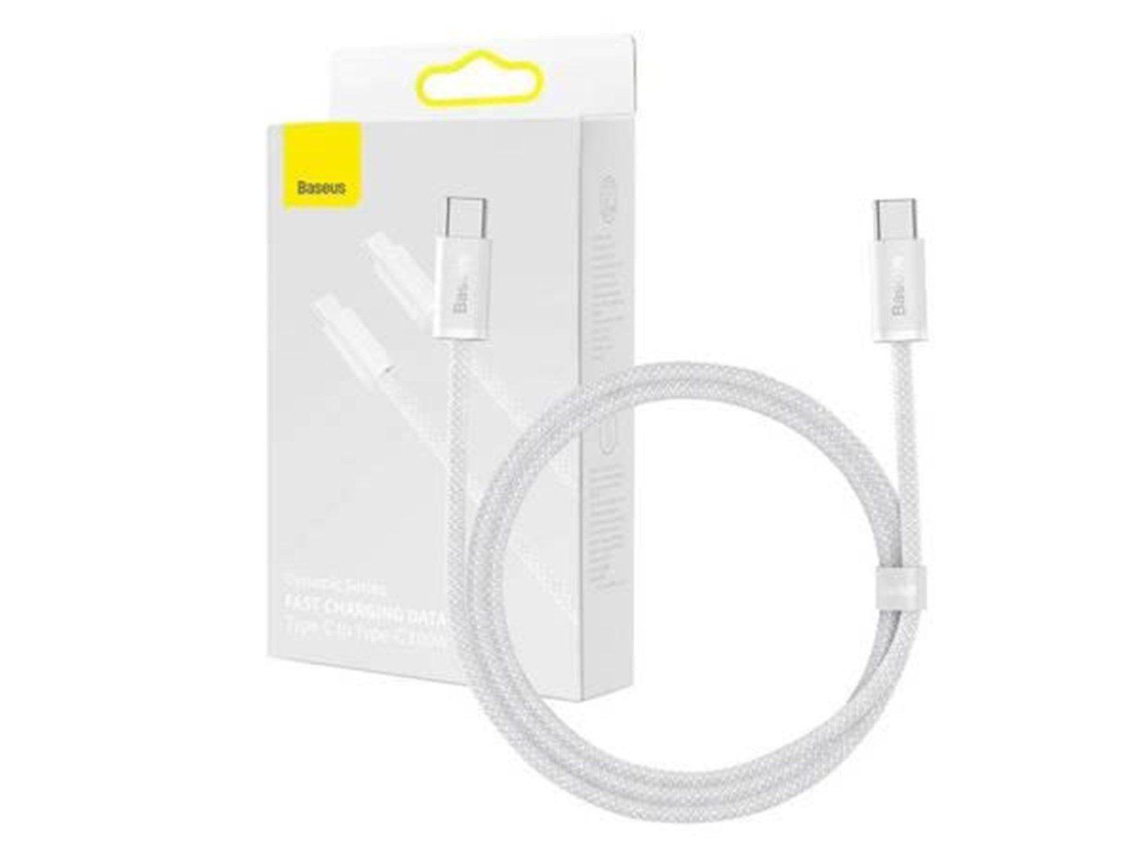 Baseus Cable USB-C to USB-C  100W 1m (white)