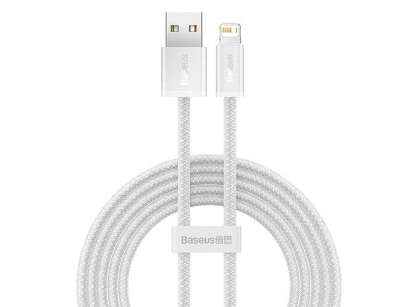 Baseus Dynamic cable USB to Lightning 2.4A 2m (White)