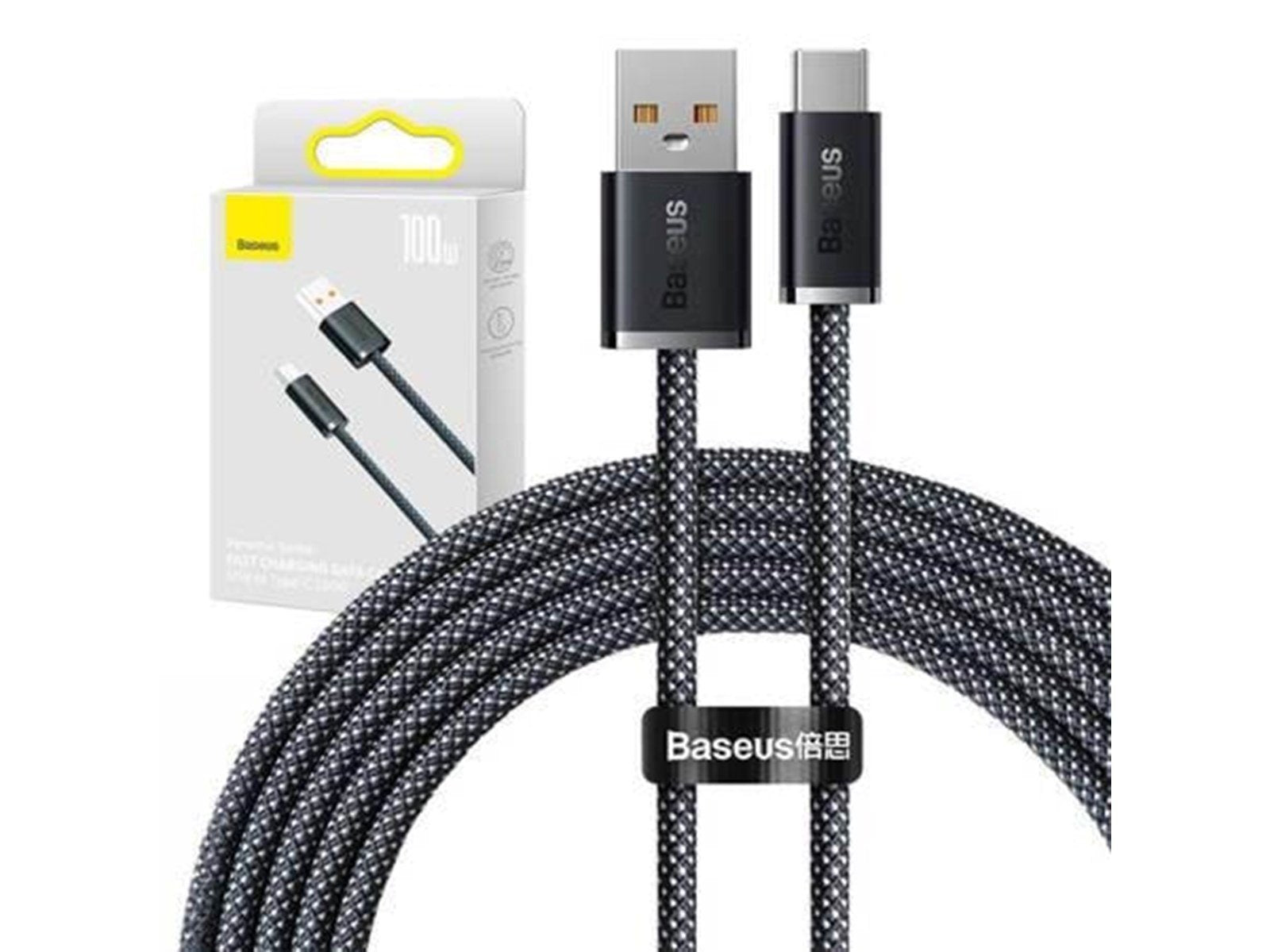 Baseus Cable USB to USB-C  Dynamic Series 100W 2m (black)