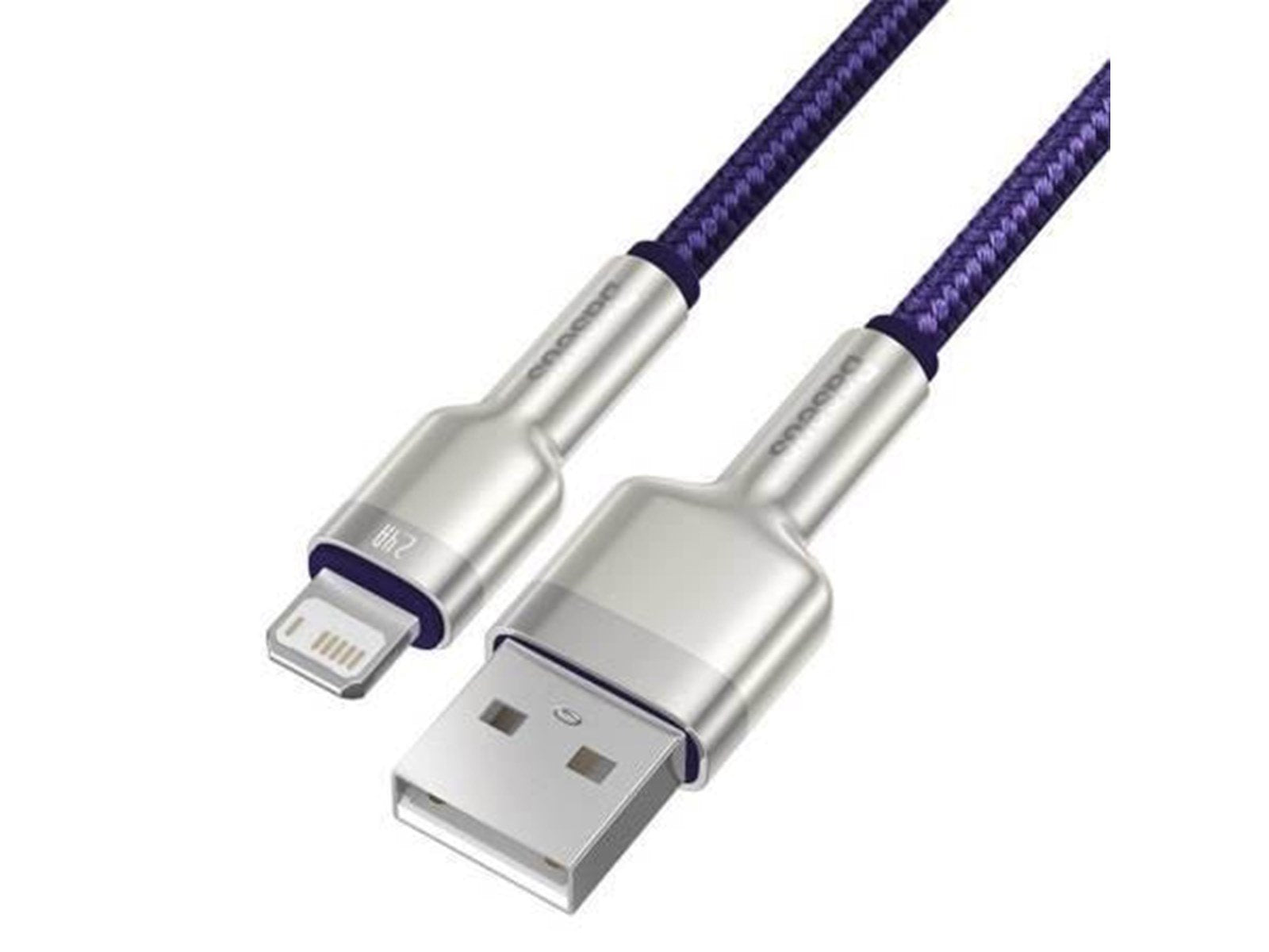 Baseus USB cable for Lightning  Cafule 2.4A 1m (purple)