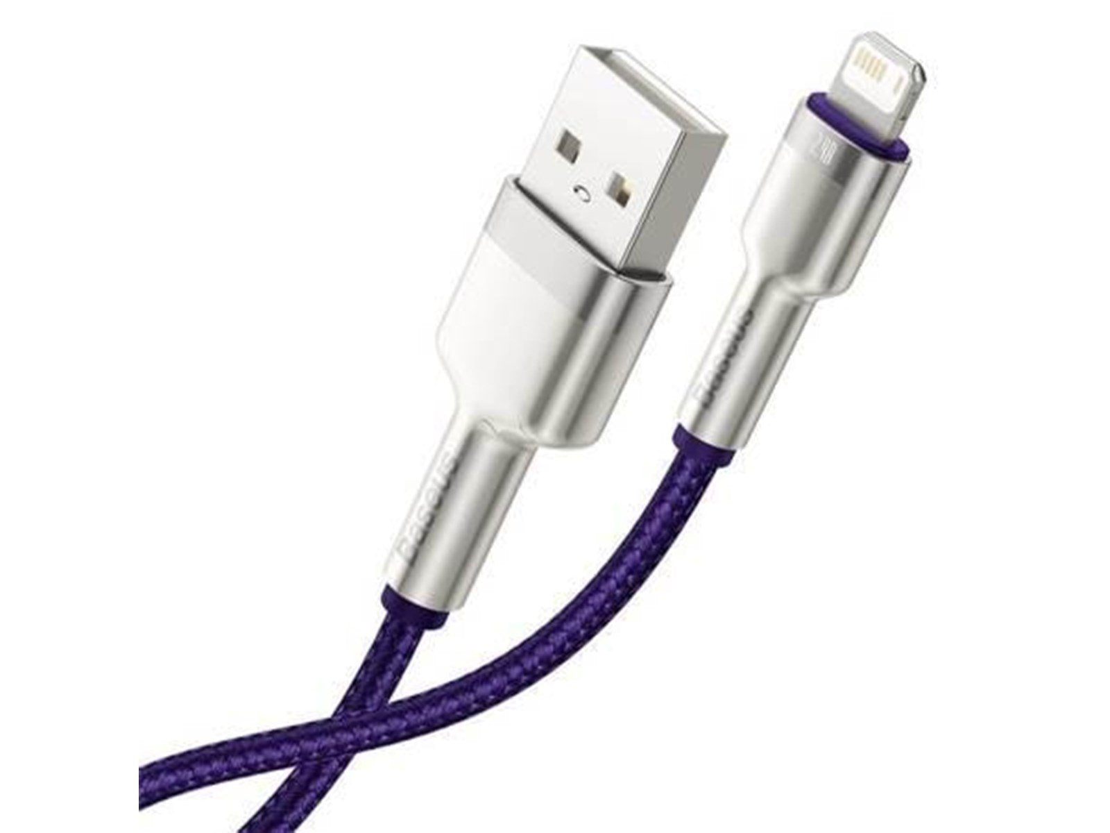 Baseus USB cable for Lightning  Cafule 2.4A 1m (purple)