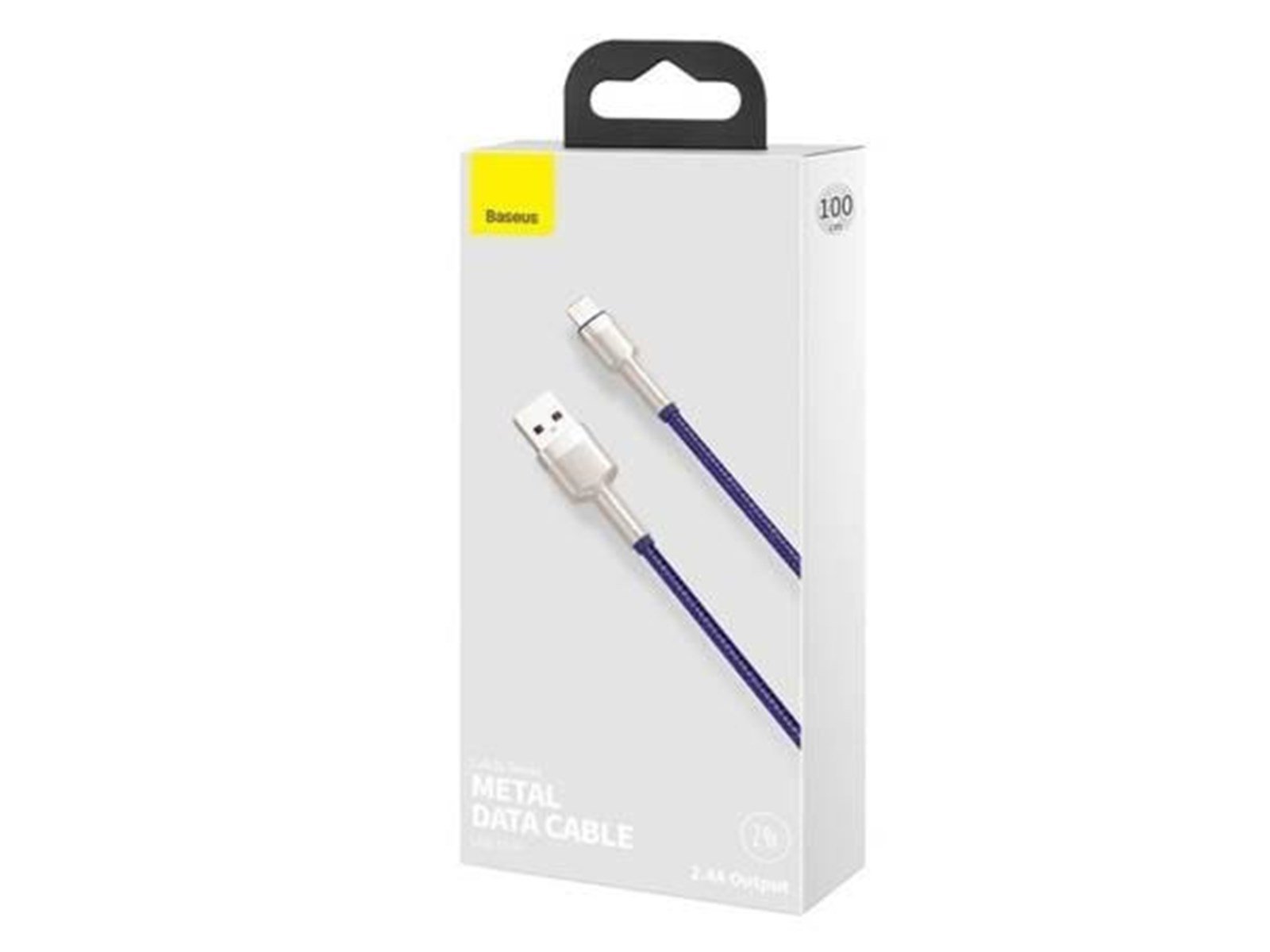 Baseus USB cable for Lightning  Cafule 2.4A 1m (purple)