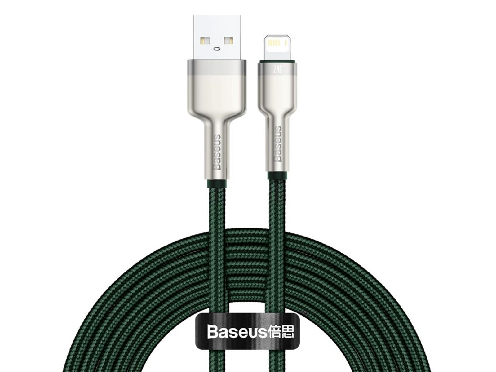 Baseus USB cable for Lightning  Cafule 2.4A 2m (green)