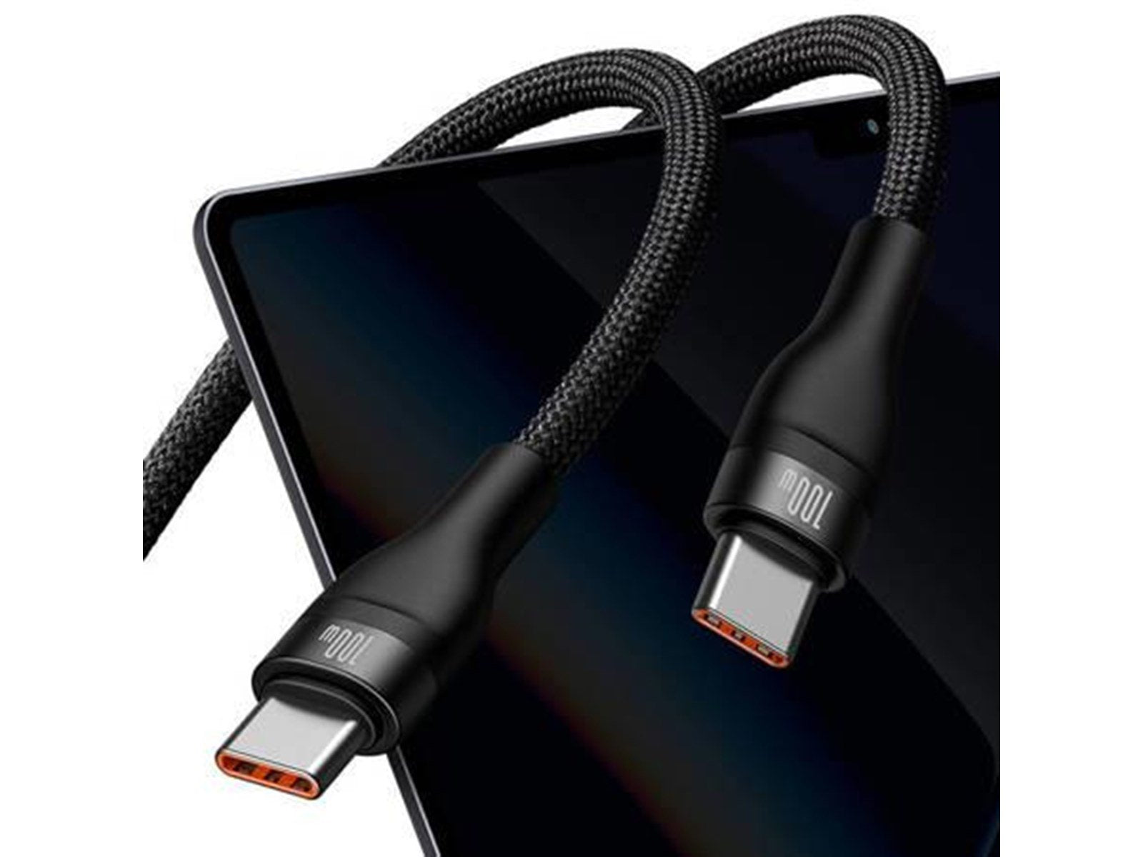 Baseus 2in1 USB cable  Flash Series USB-C do USB-C 100W 1.5m (black)