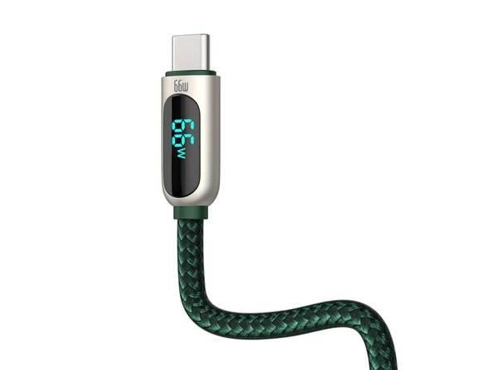 Baseus Display Cable USB to Type-C 66W 1m (green)