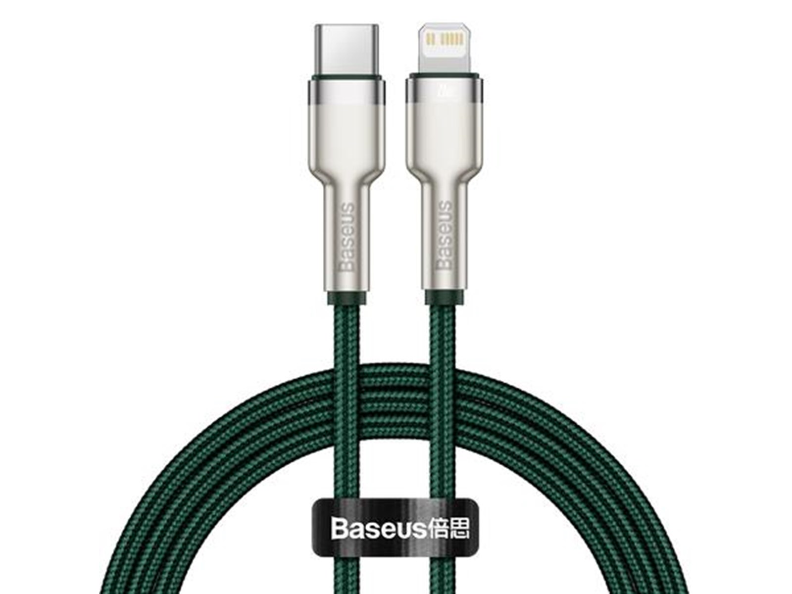 Baseus USB-C cable for Lightning  Cafule PD 20W 1m (green)