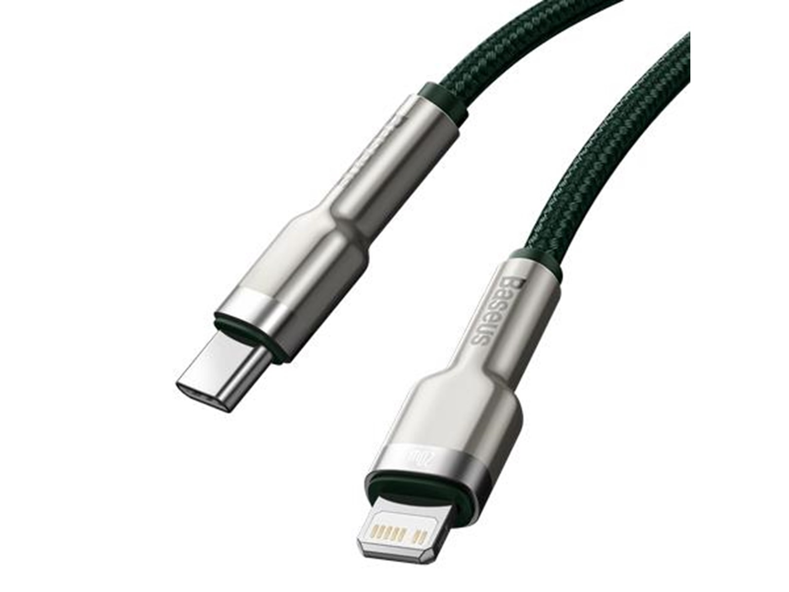 Baseus USB-C cable for Lightning  Cafule PD 20W 1m (green)