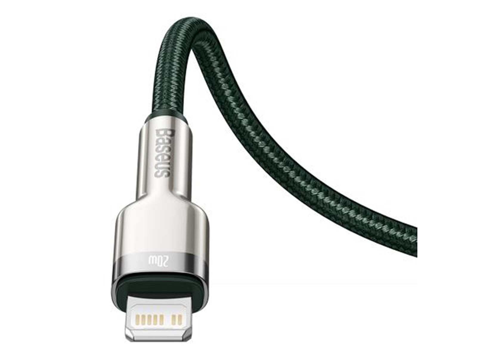 Baseus USB-C cable for Lightning  Cafule PD 20W 1m (green)