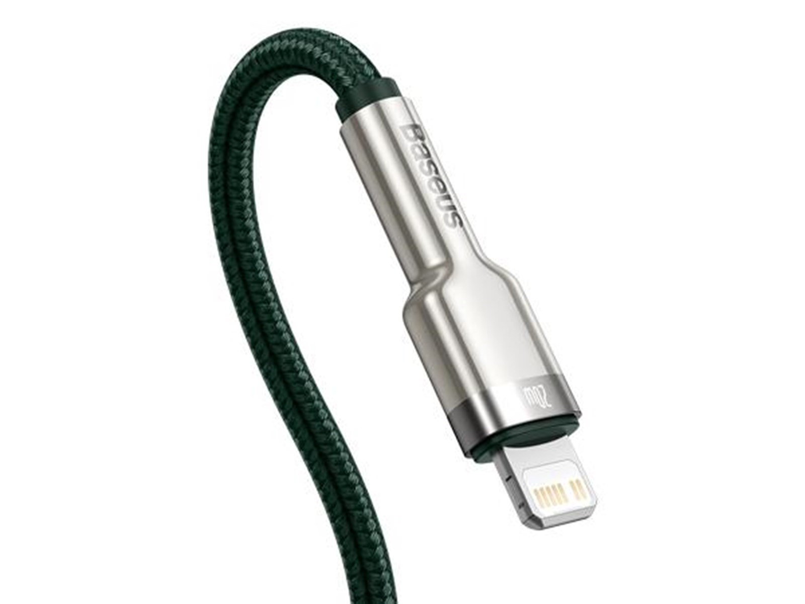 Baseus USB-C cable for Lightning  Cafule PD 20W 1m (green)