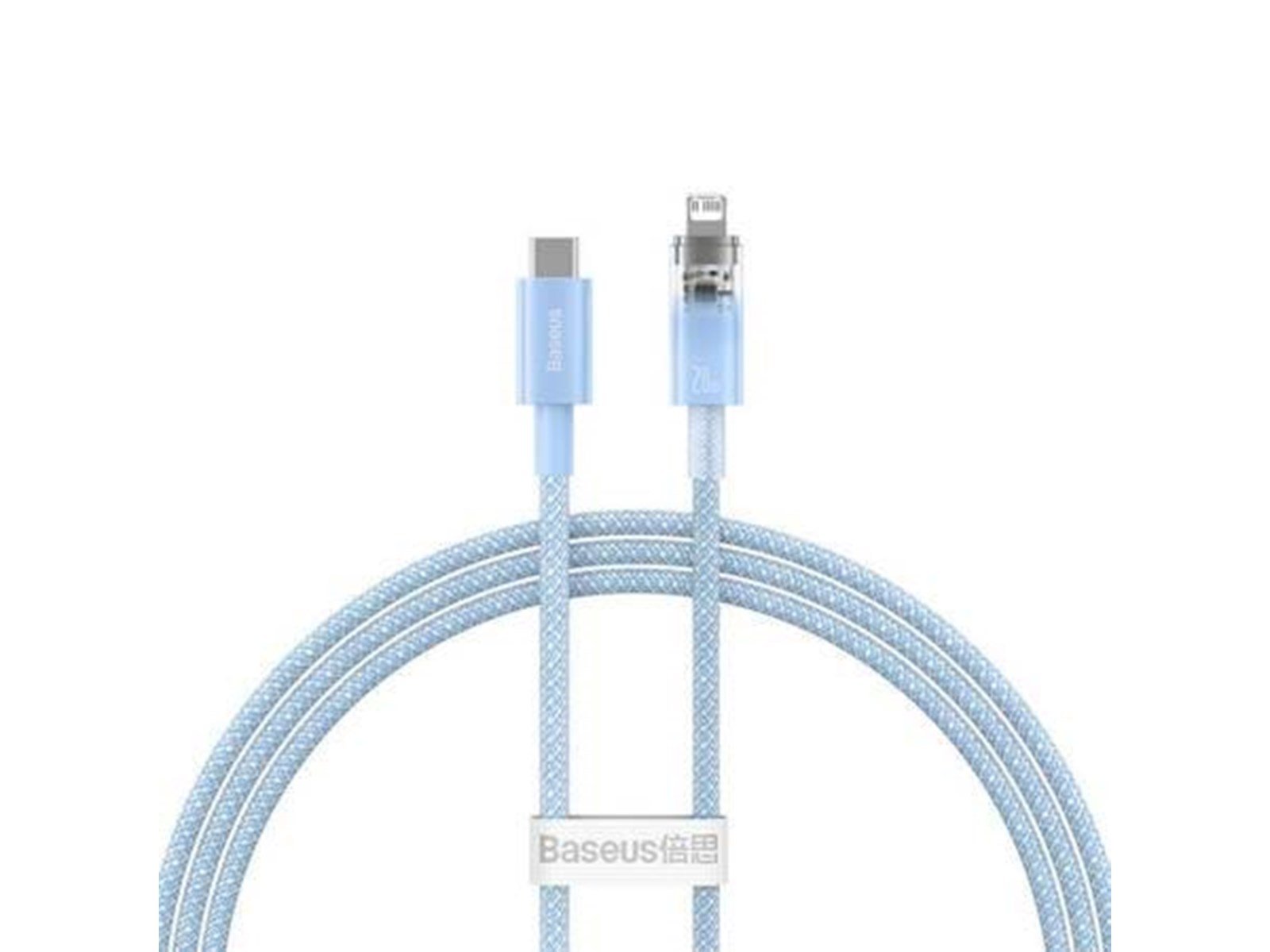 Baseus Fast Charging cable  USB-C to Lightning Explorer Series 1m 20W (blue)