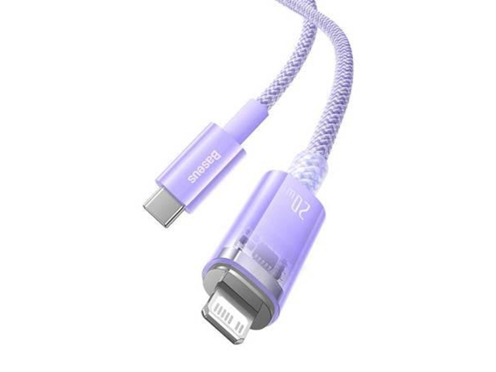 Baseus Fast Charging cable  USB-C to Lightning Explorer Series 1m 20W (purple)