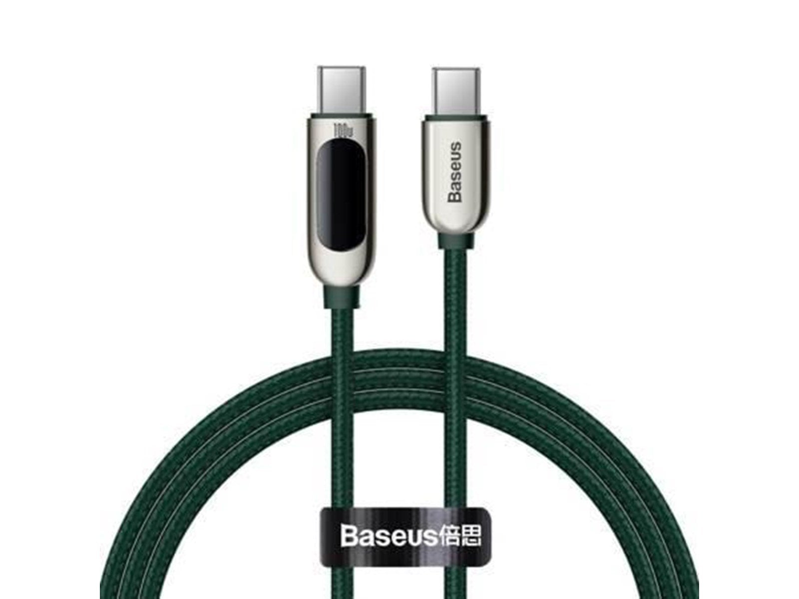 Baseus Display Cable USB-C to USB-C 100W 1m (green)