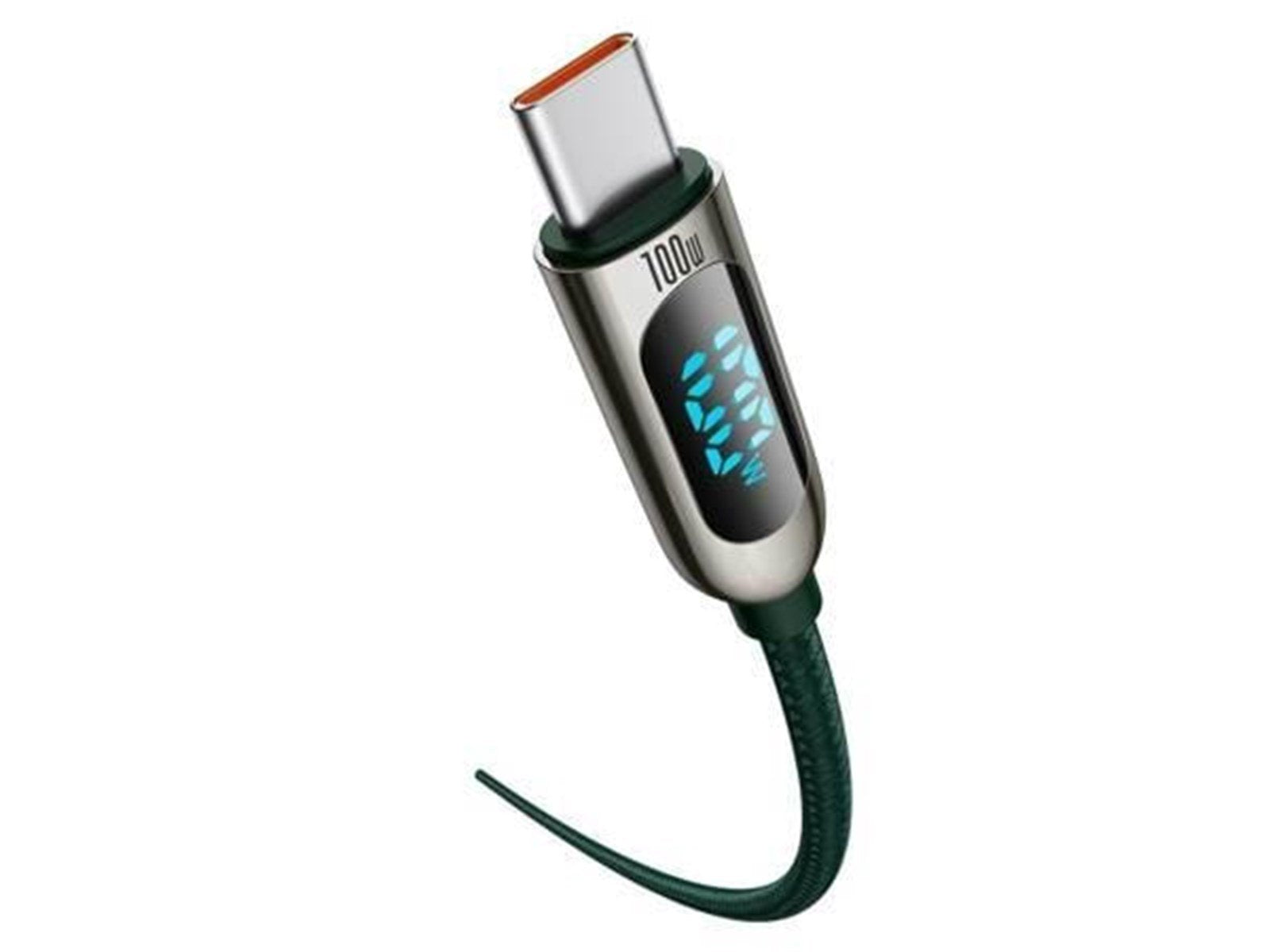 Baseus Display Cable USB-C to USB-C 100W 1m (green)