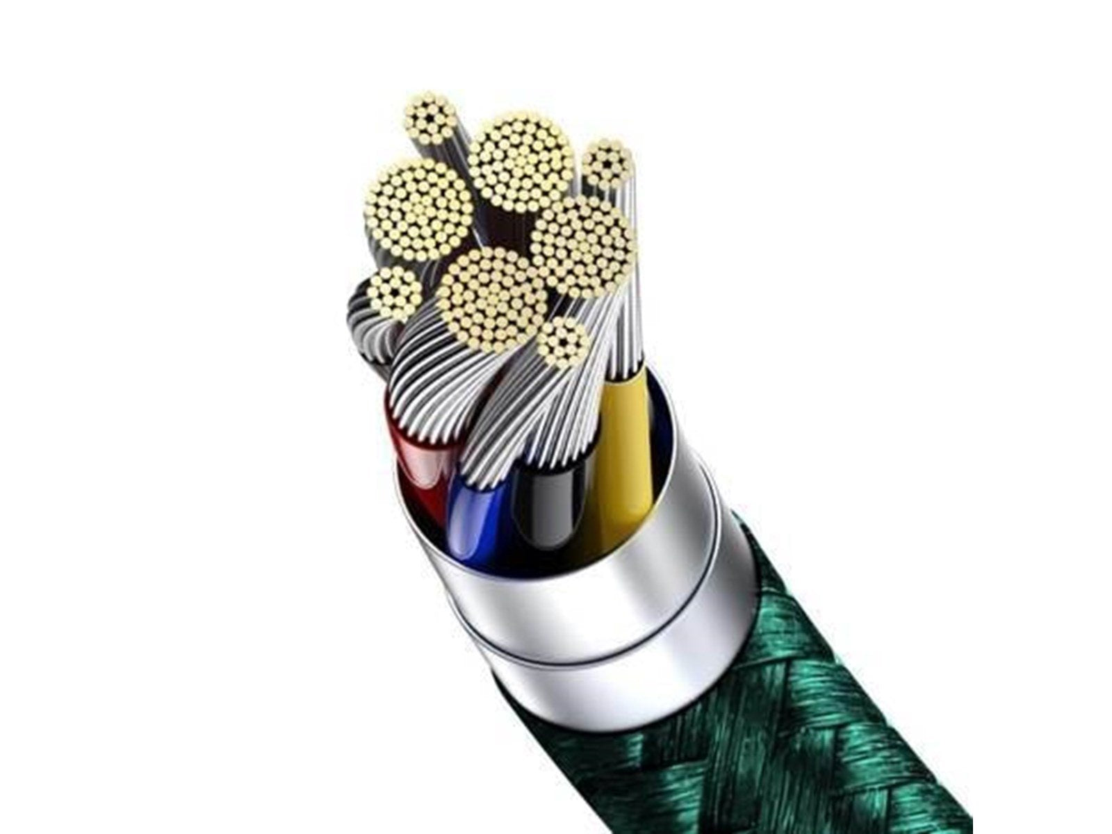 Baseus Display Cable USB-C to USB-C 100W 1m (green)