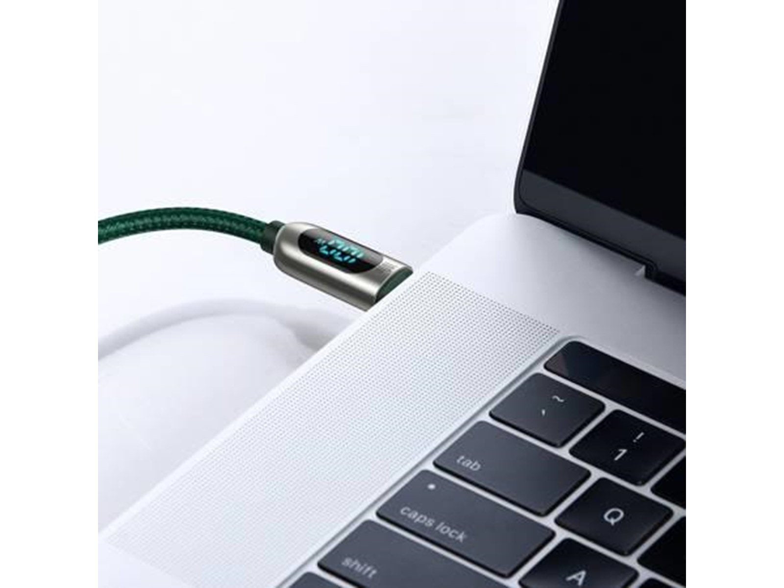 Baseus Display Cable USB-C to USB-C 100W 1m (green)