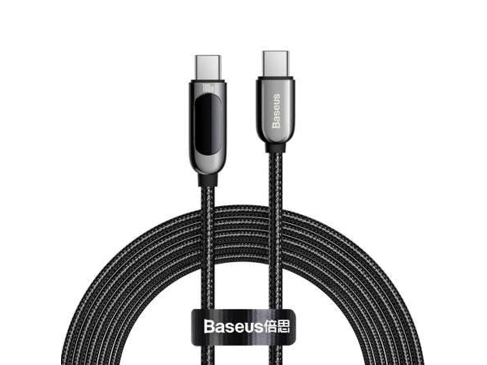Baseus Cable USB-C to USB-C  Display 100W 2m (black)