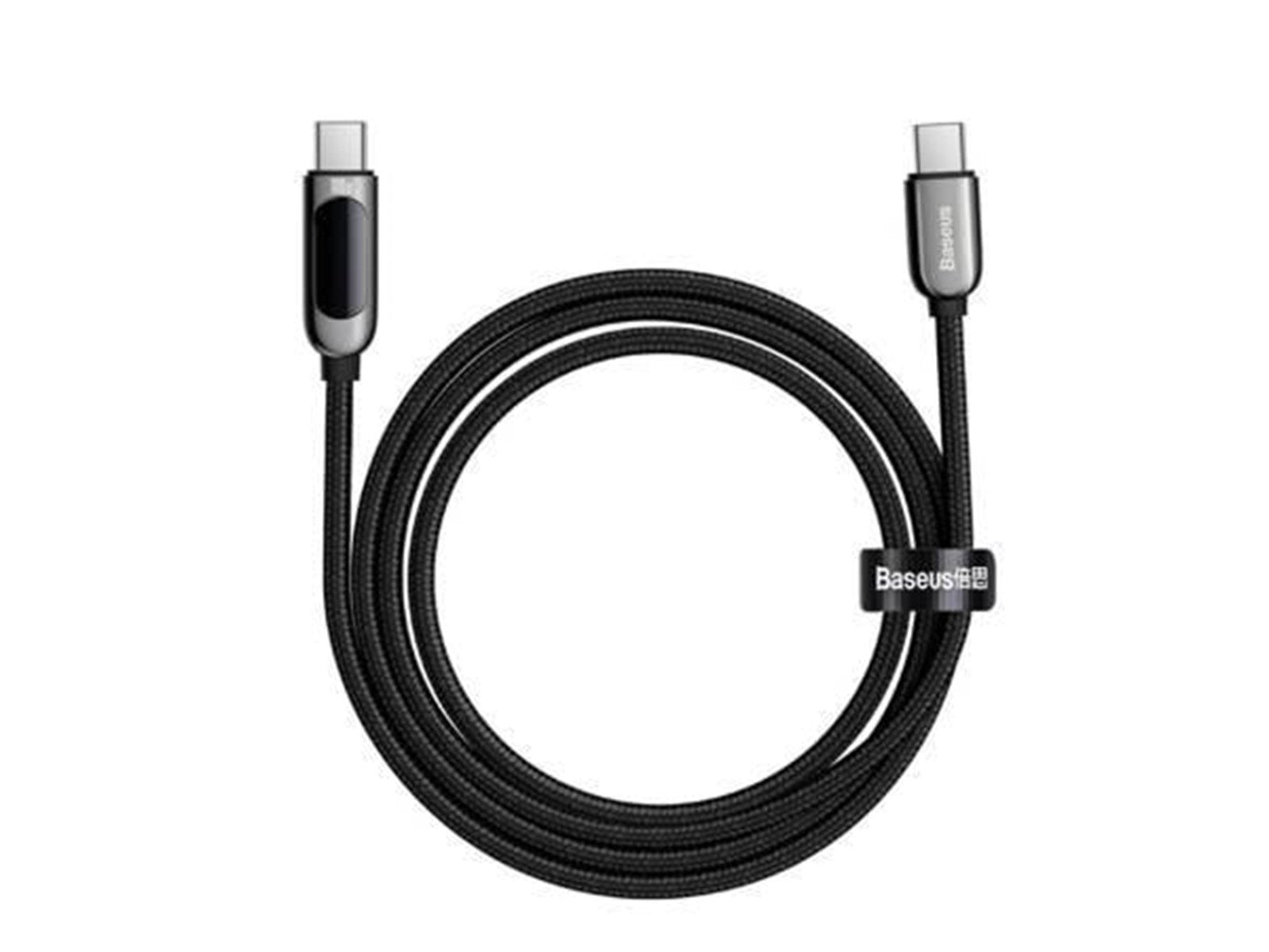 Baseus Cable USB-C to USB-C  Display 100W 2m (black)
