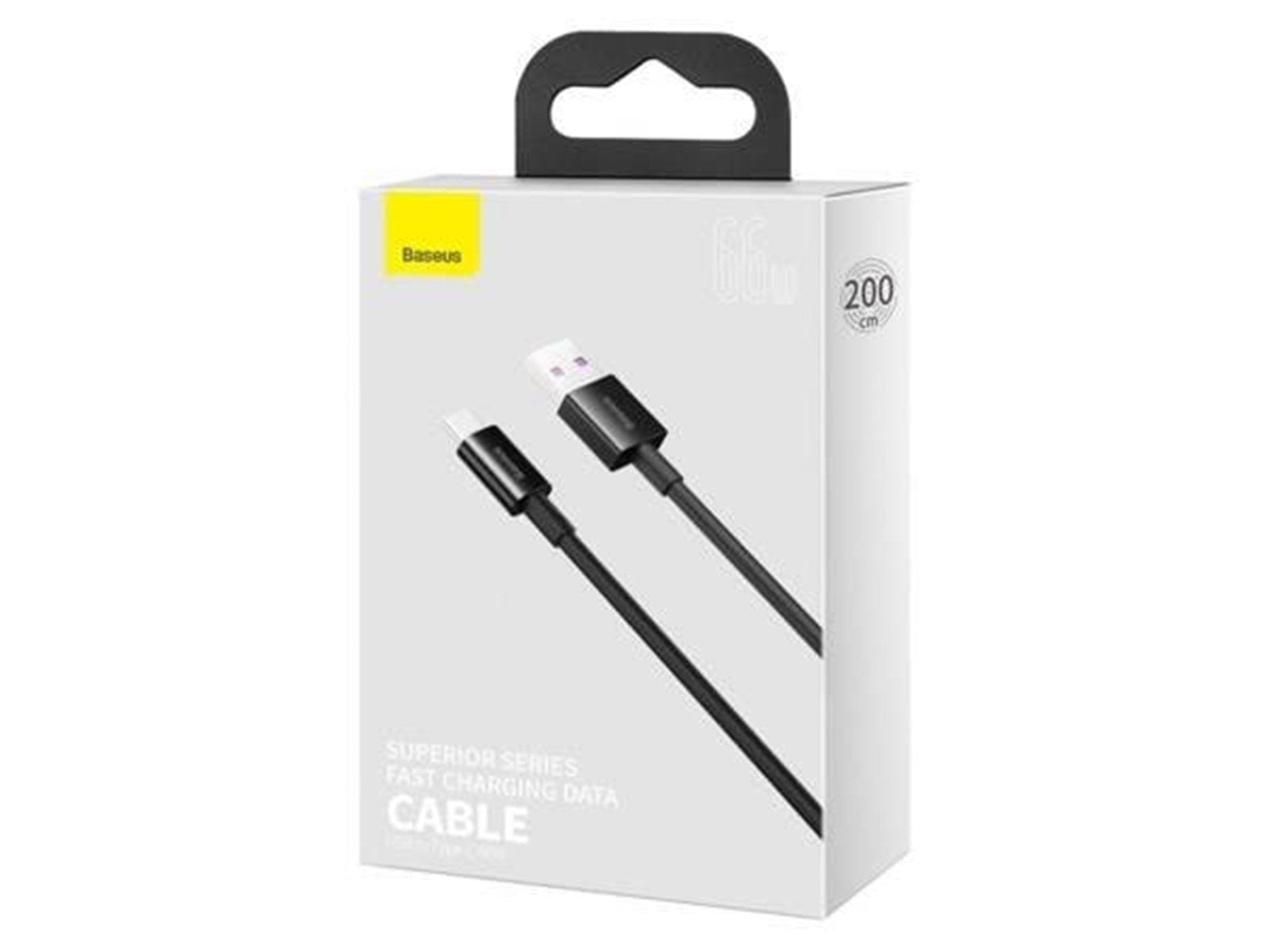 Baseus Superior Series Cable USB to USB-C 66W 2m (black)