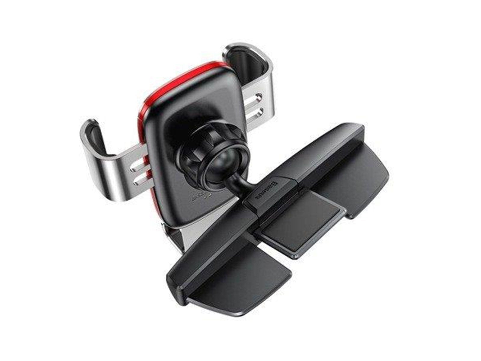 Baseus Metal Age Gravity Car Mount (CD Version) Silver