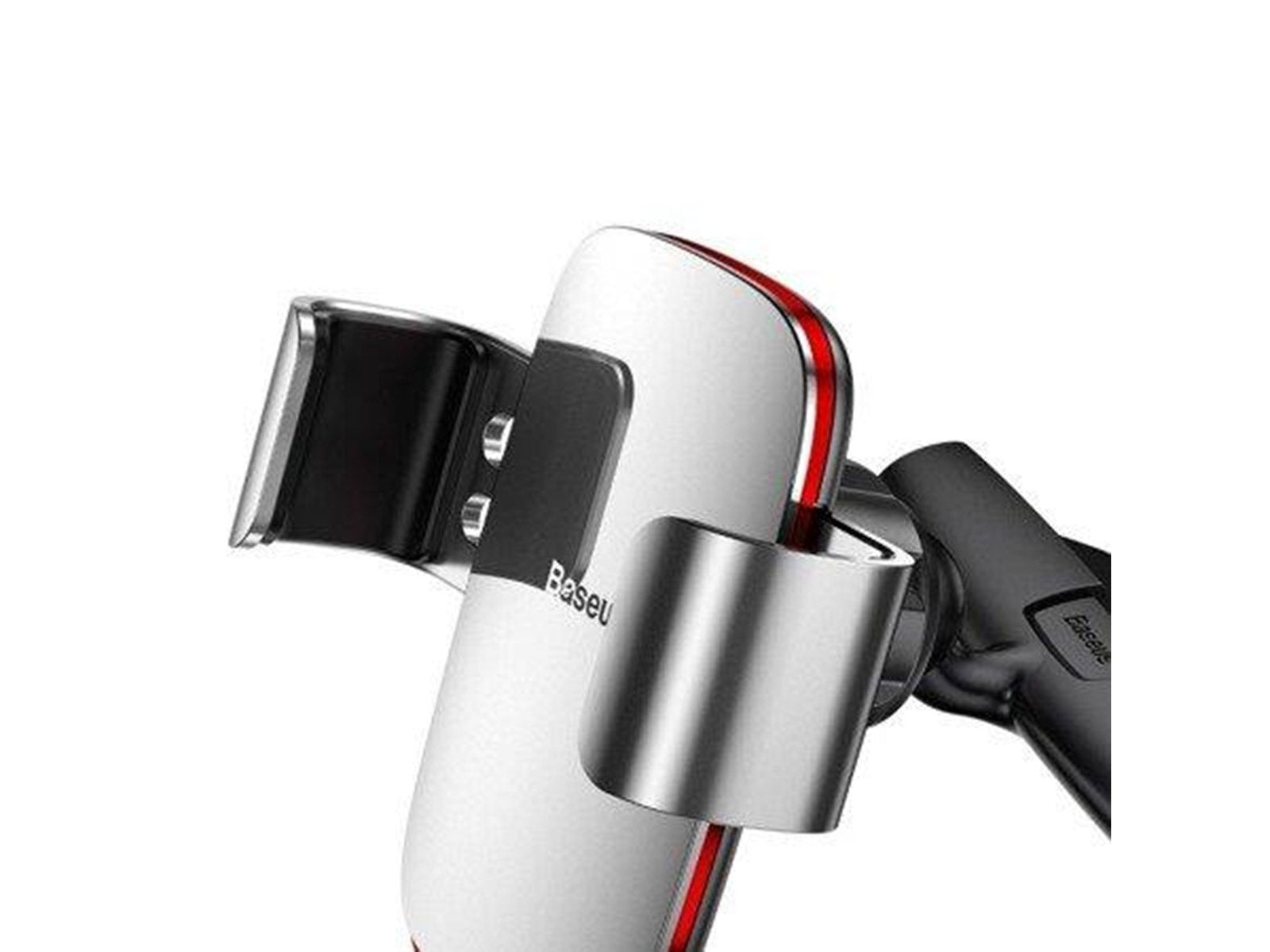 Baseus Metal Age Gravity Car Mount (CD Version) Silver